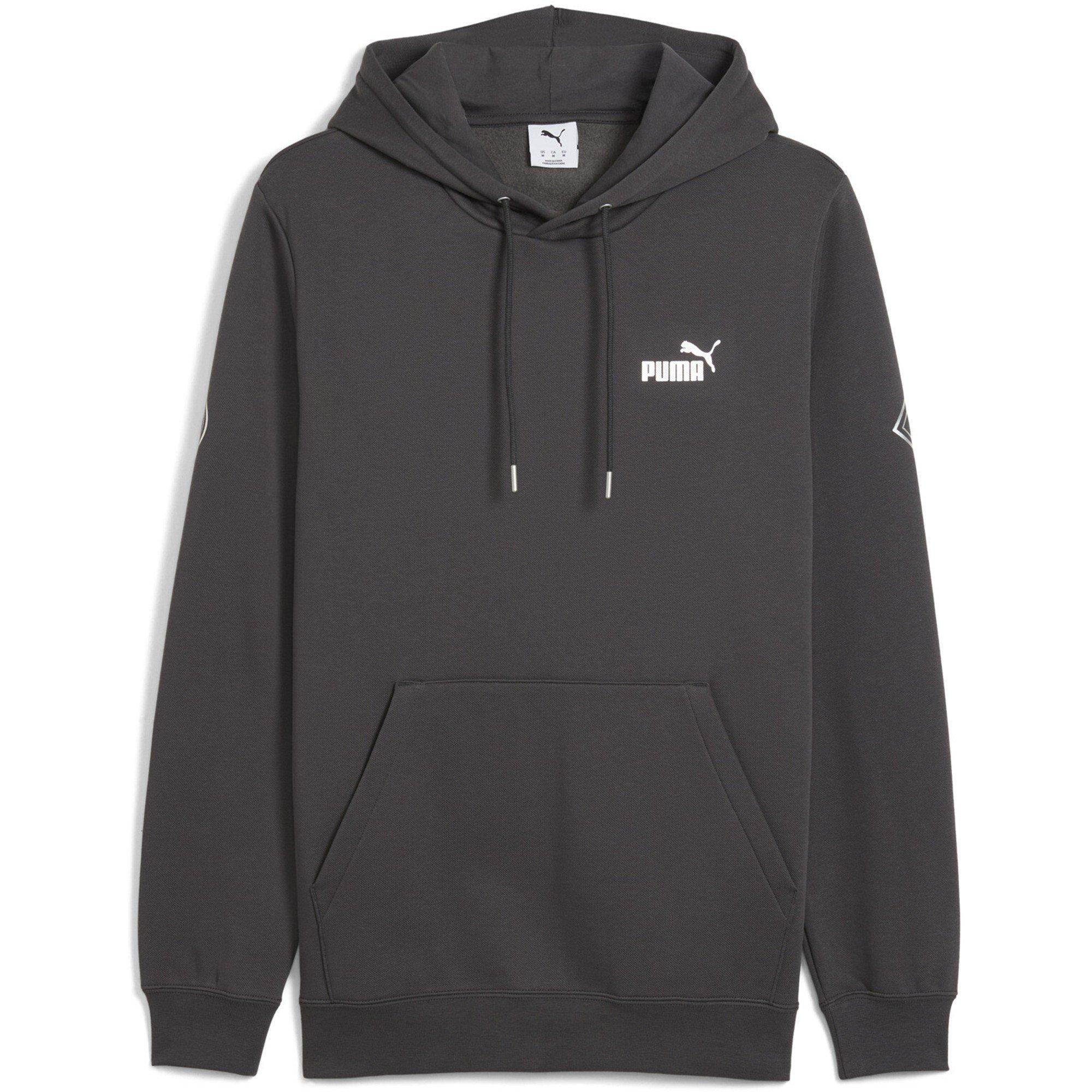Gris Foncé - Puma - Men's Maximal Metallic Overhead Hoodie - 1