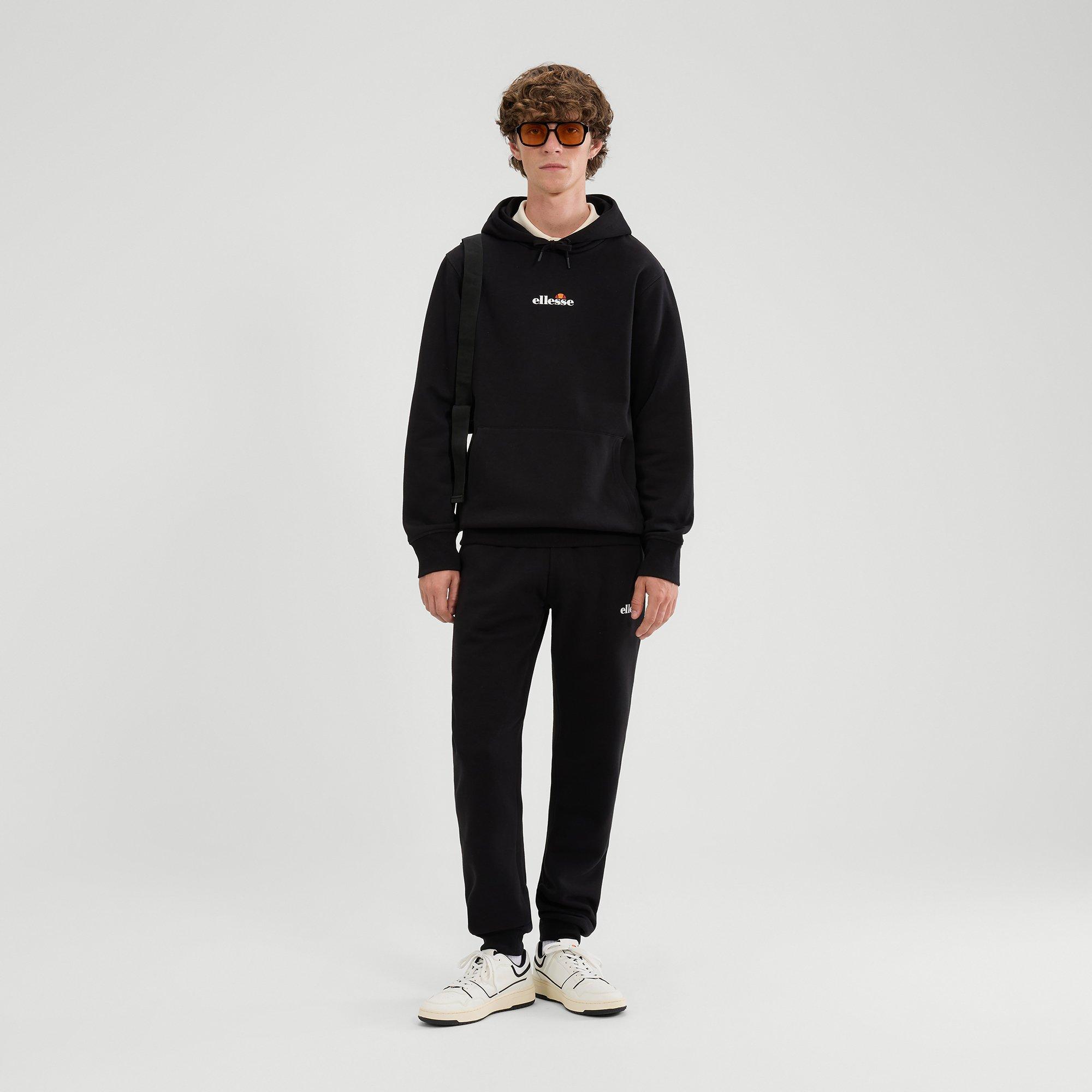 Ellesse Men's Pershuta Pull Over Hoodie - Black - Medium