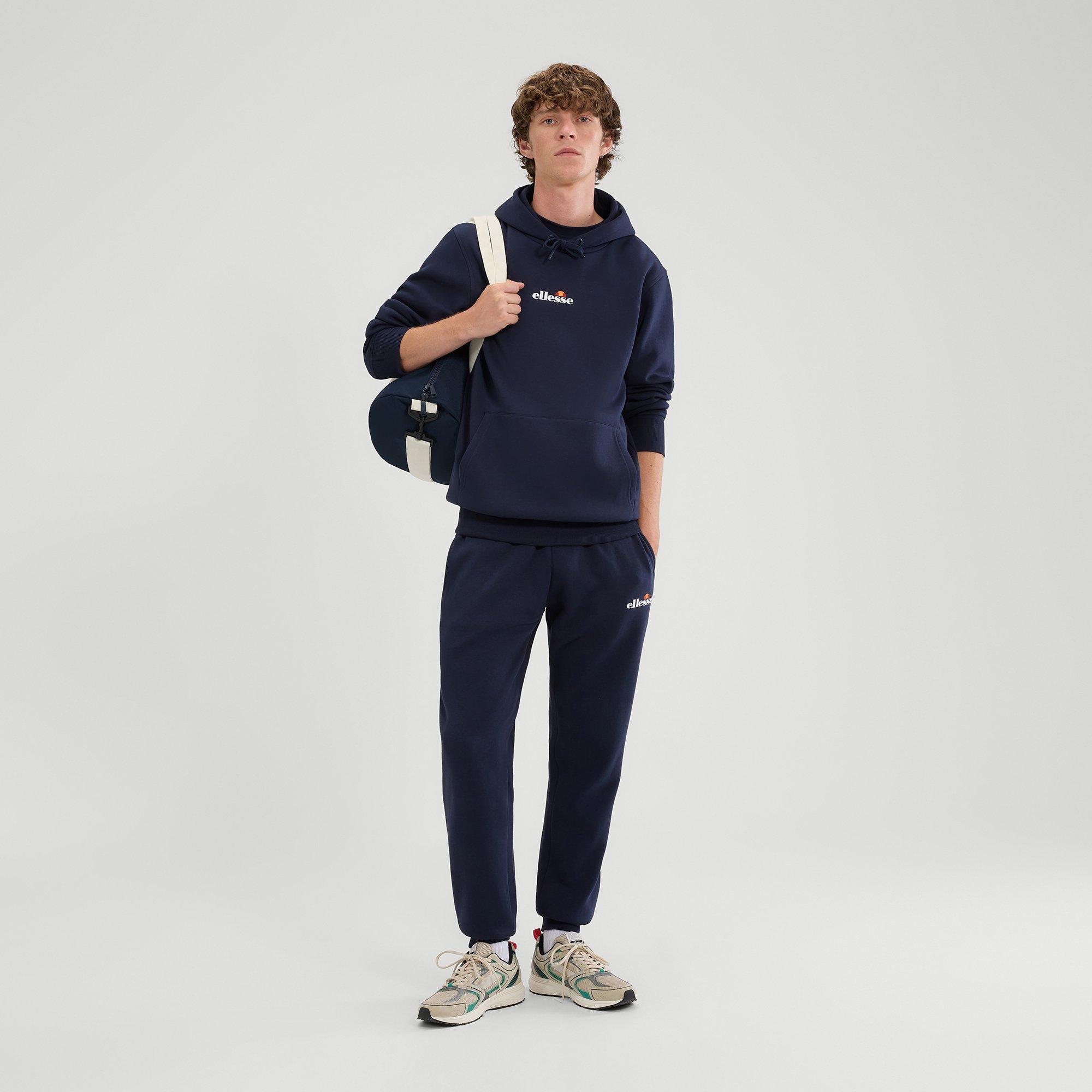 Ellesse Men's Pershuta Pull Over Hoodie - Navy - Medium