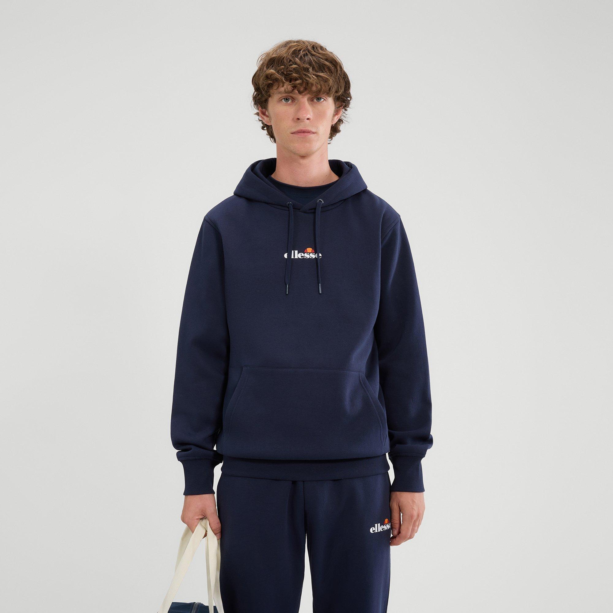 Navy - Ellesse - Men's Pershuta Pull Over Hoodie - 2