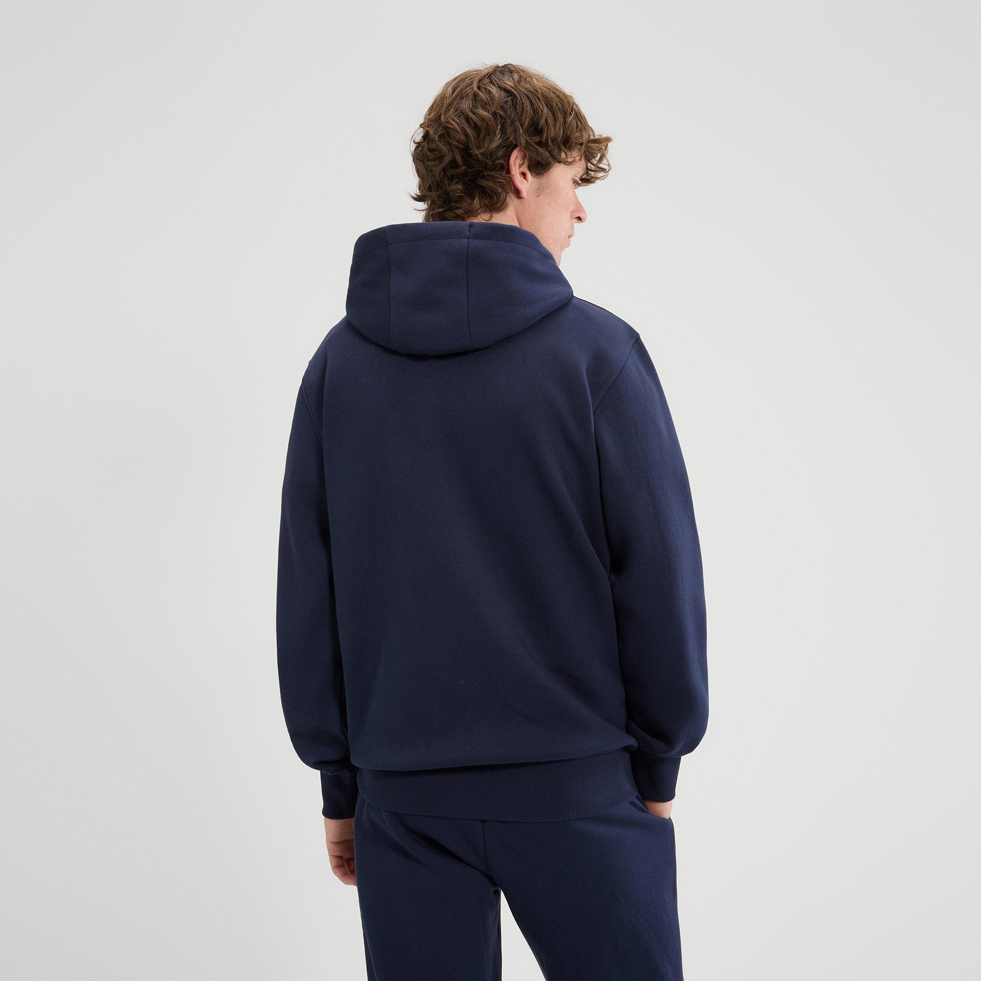 Navy - Ellesse - Men's Pershuta Pull Over Hoodie - 3