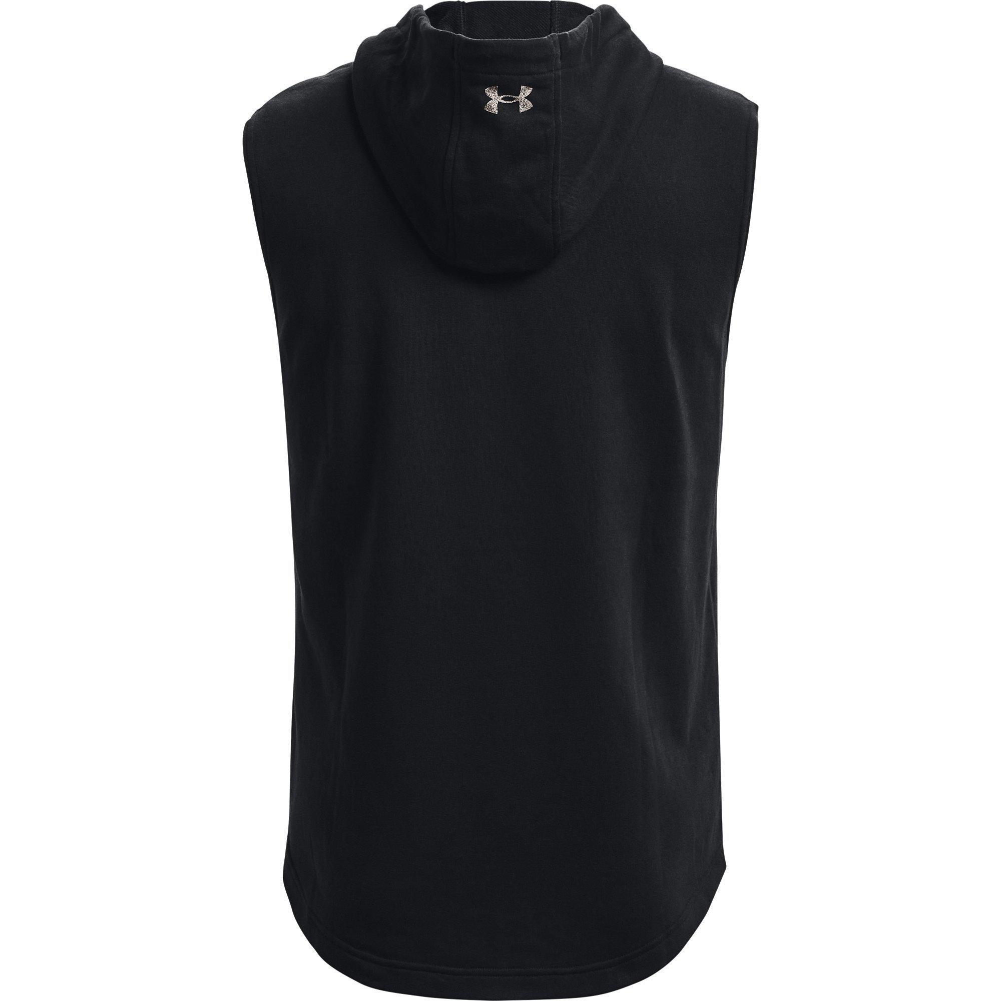 Preto - Under Armour - Men's Project Rock Terry Hoodie - 2