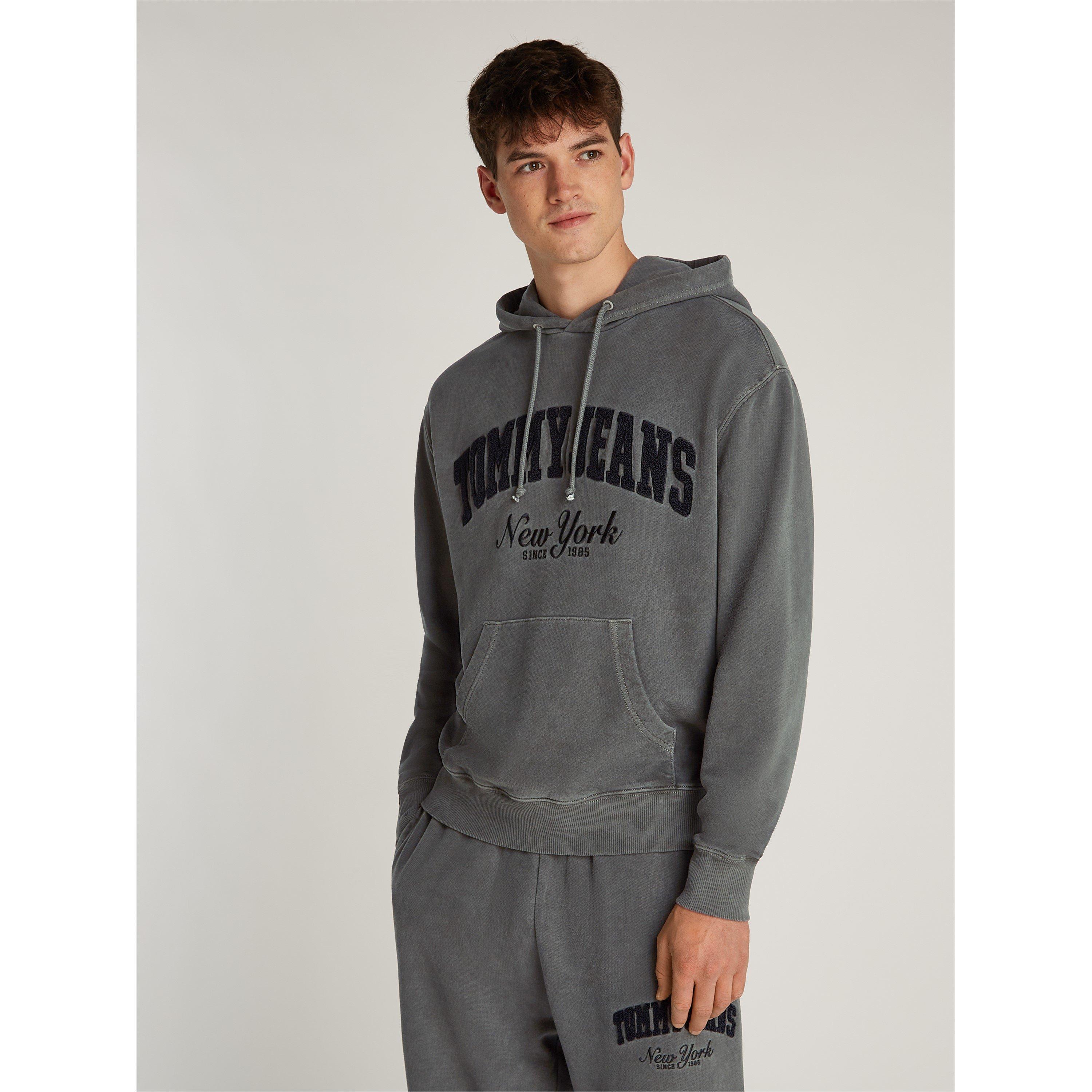 Black - Tommy Jeans - Men's RLX Vintage Varsity Hoodie - 3