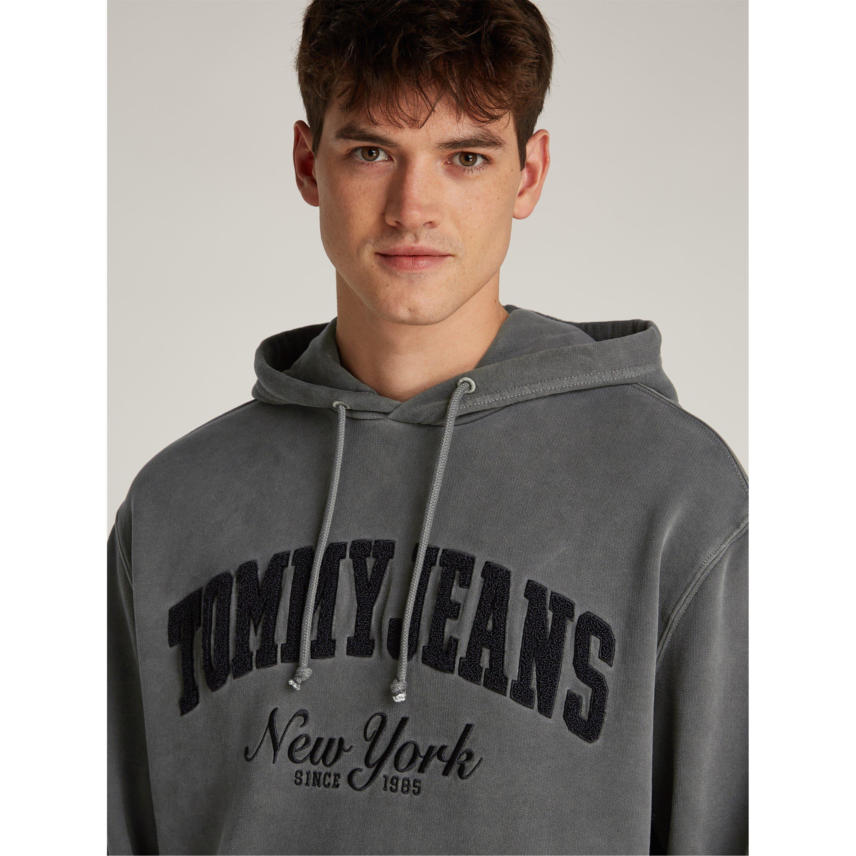 Black - Tommy Jeans - Men's RLX Vintage Varsity Hoodie - 5