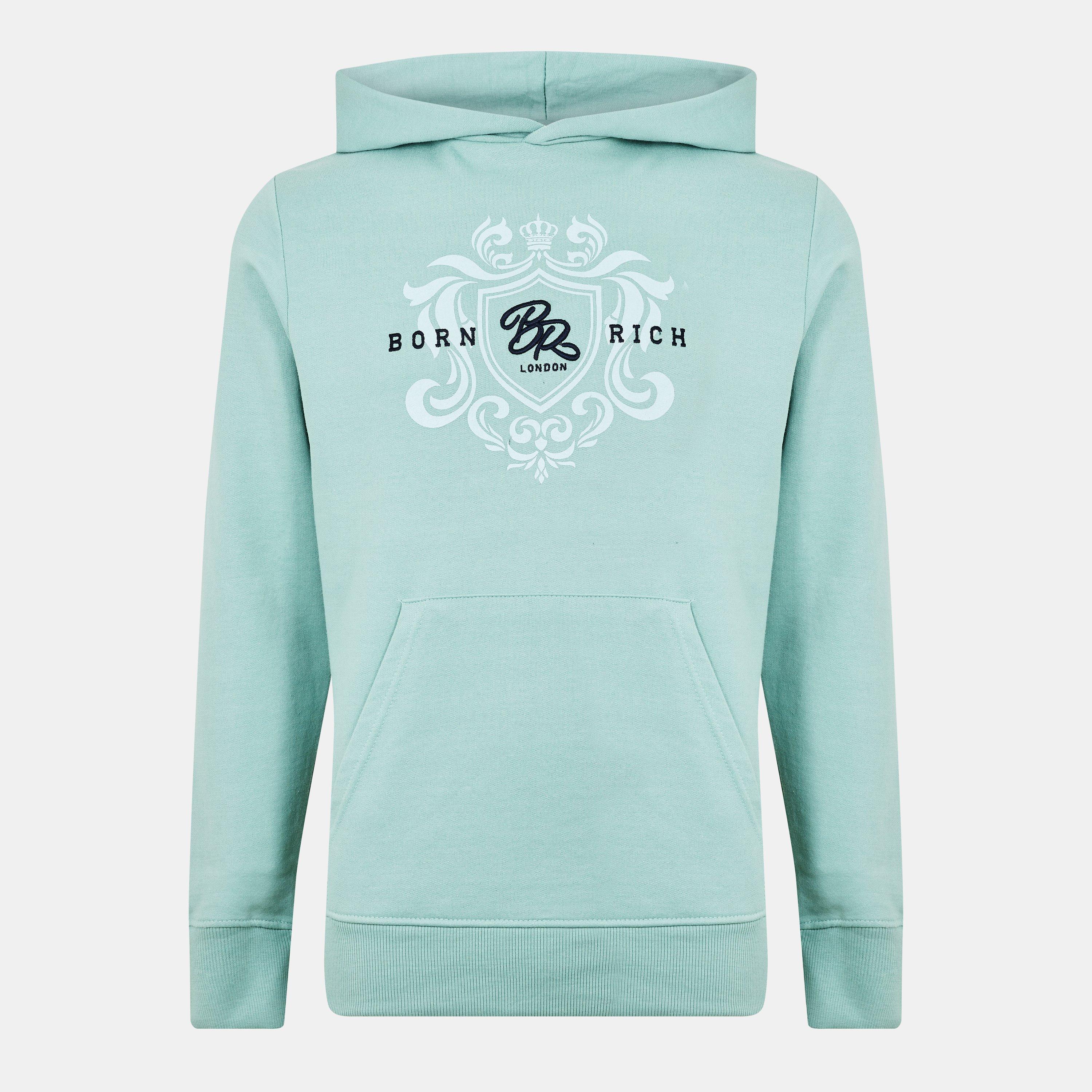 Blue - Born Rich - BornRich Jairo Hoody Mens - 1