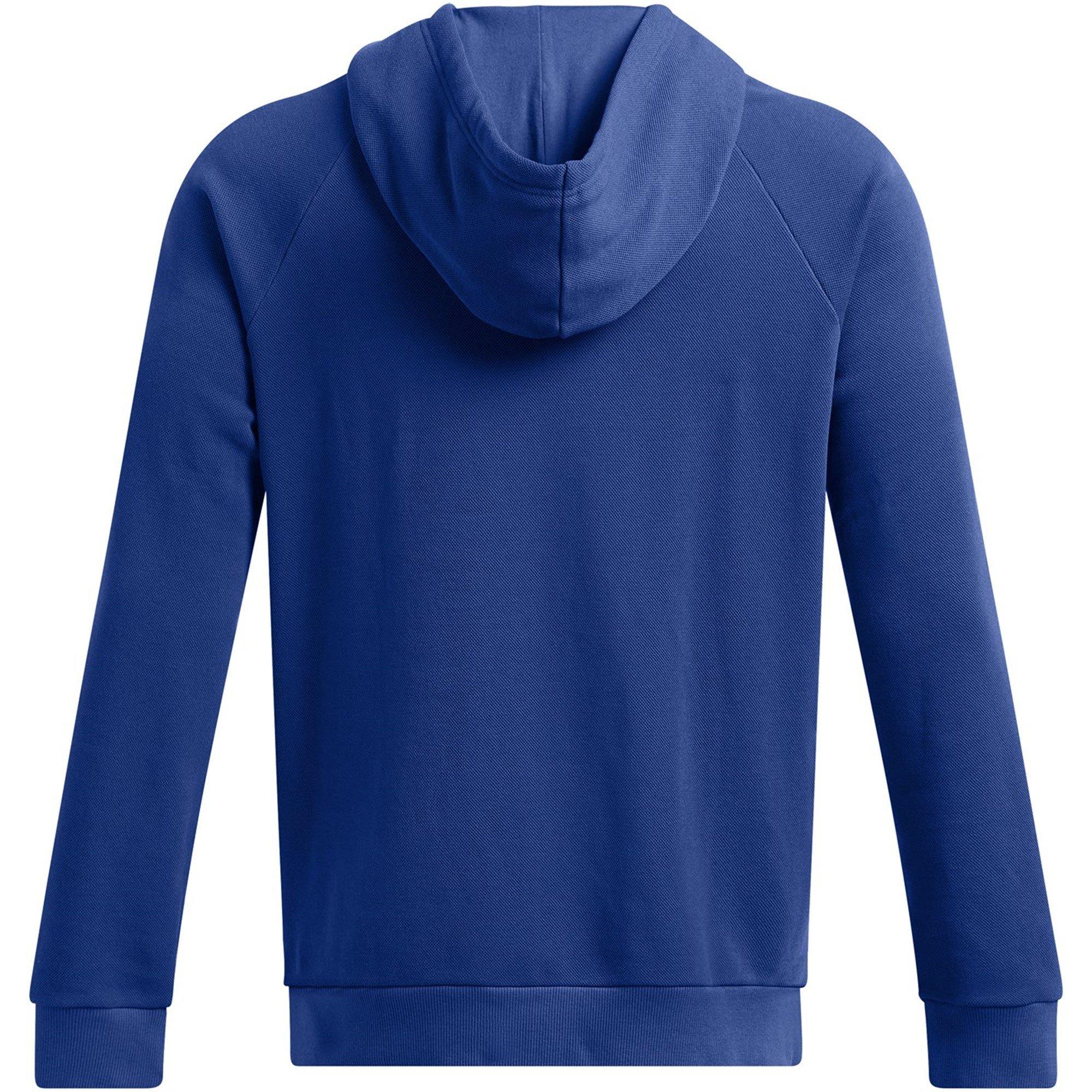 Blue - Under Armour - Men's Rival Fleece Hoodie - 2