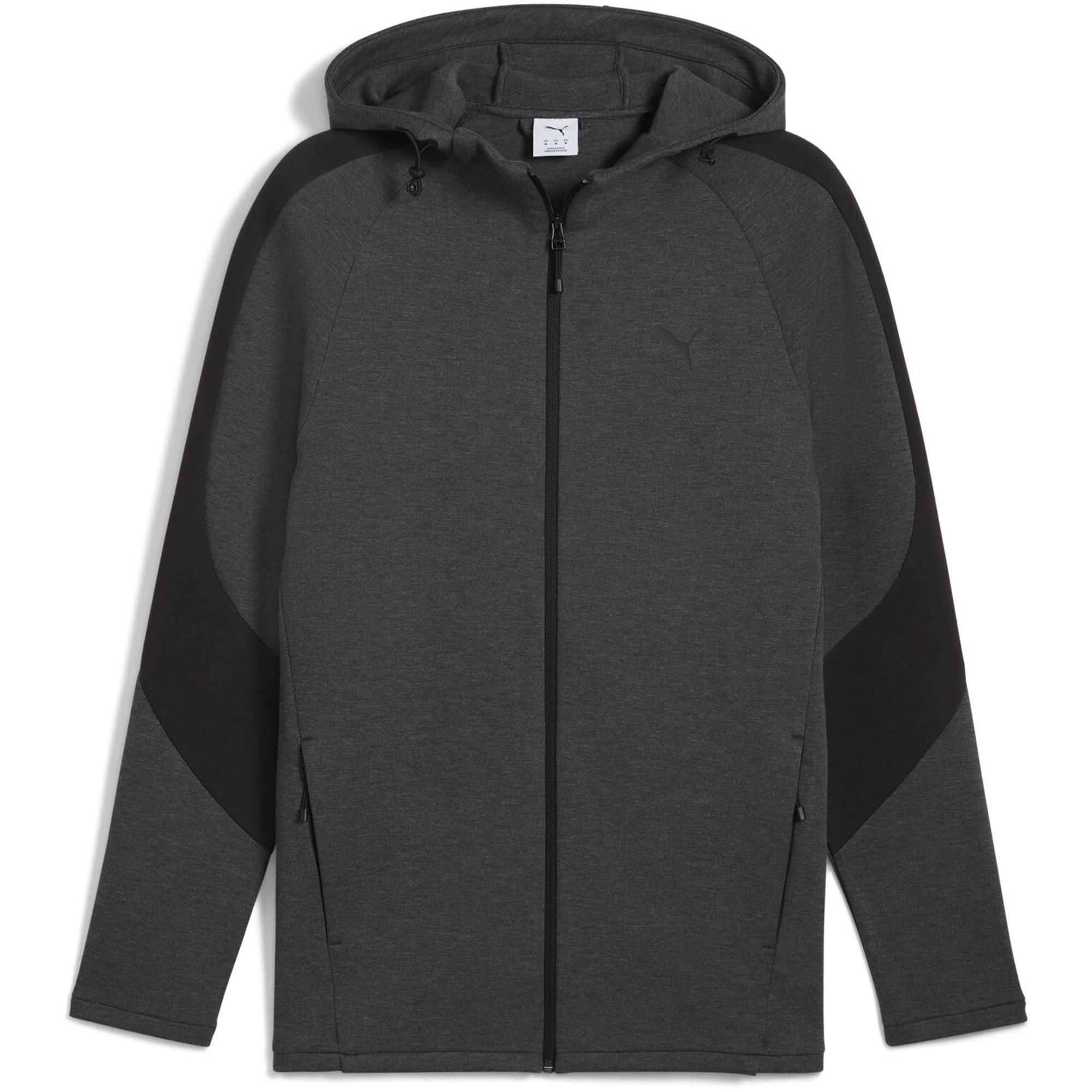 Puma Men's Evostripe Hoodie - Dk Grey Heather - M