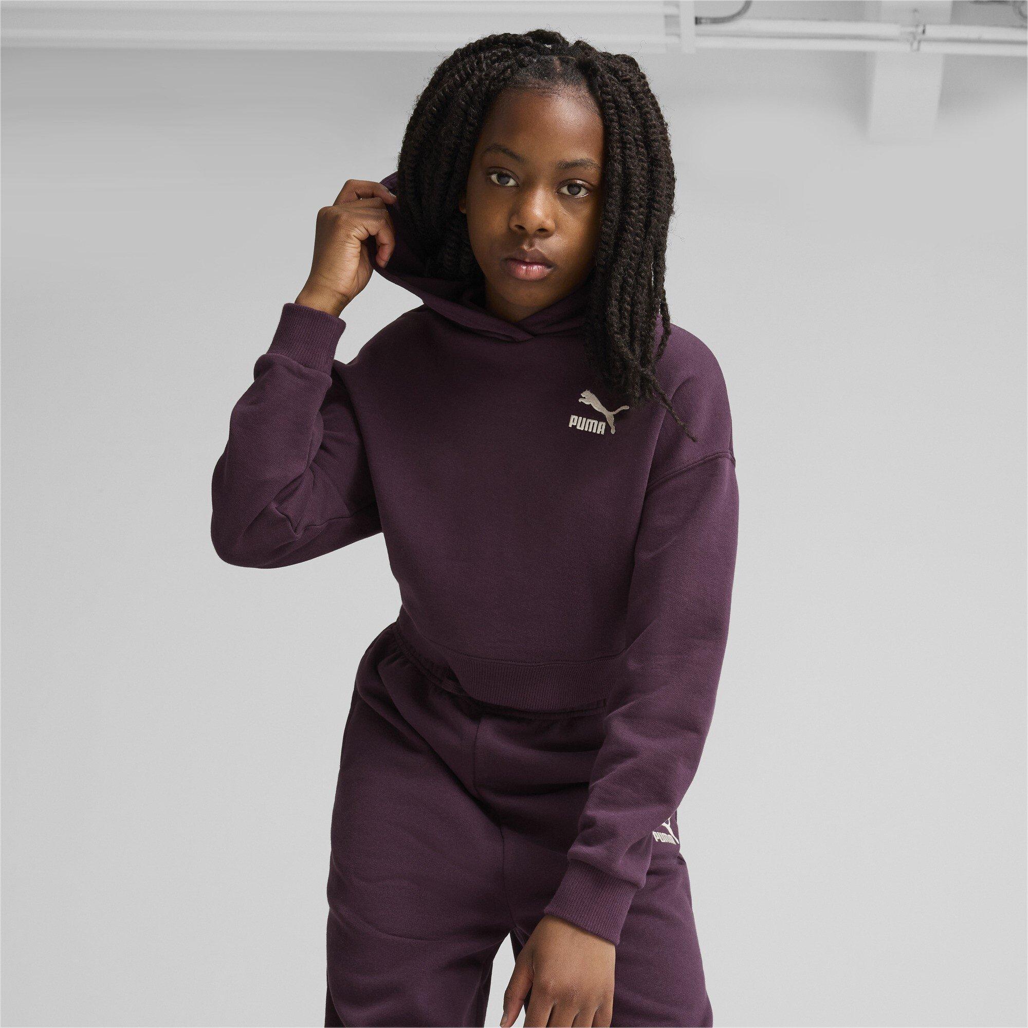 Darkplum - Puma - Unisex Kids' Better Classics Hoodie - 2
