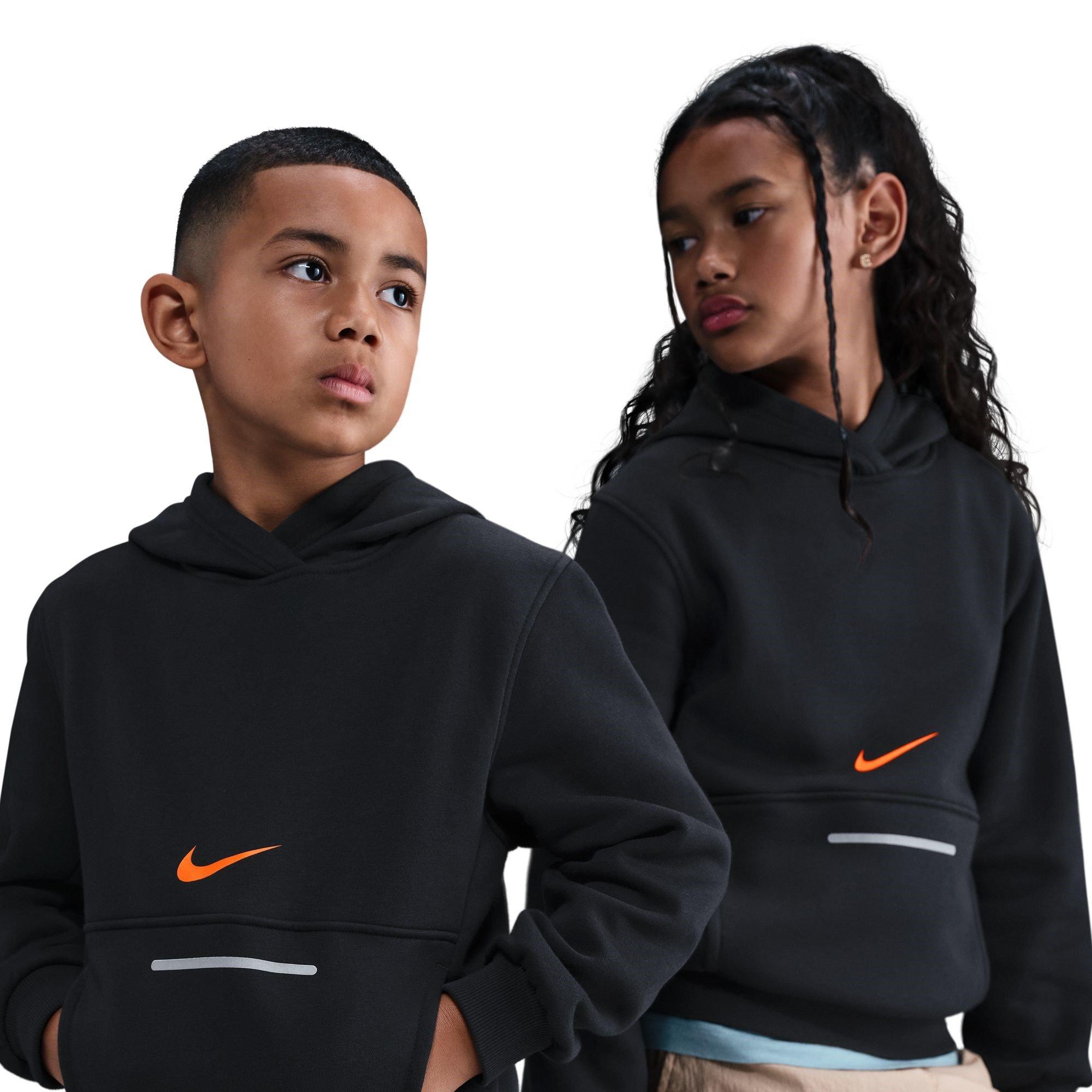 Nike Boys Club Flc H Brnd Jn54 - Black - 11-12 (L)