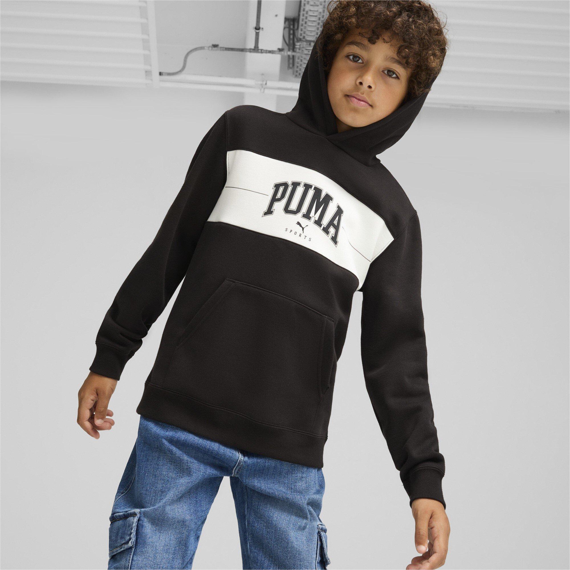 Puma Zwart - Puma - Kids' Squad Hoodie - 2