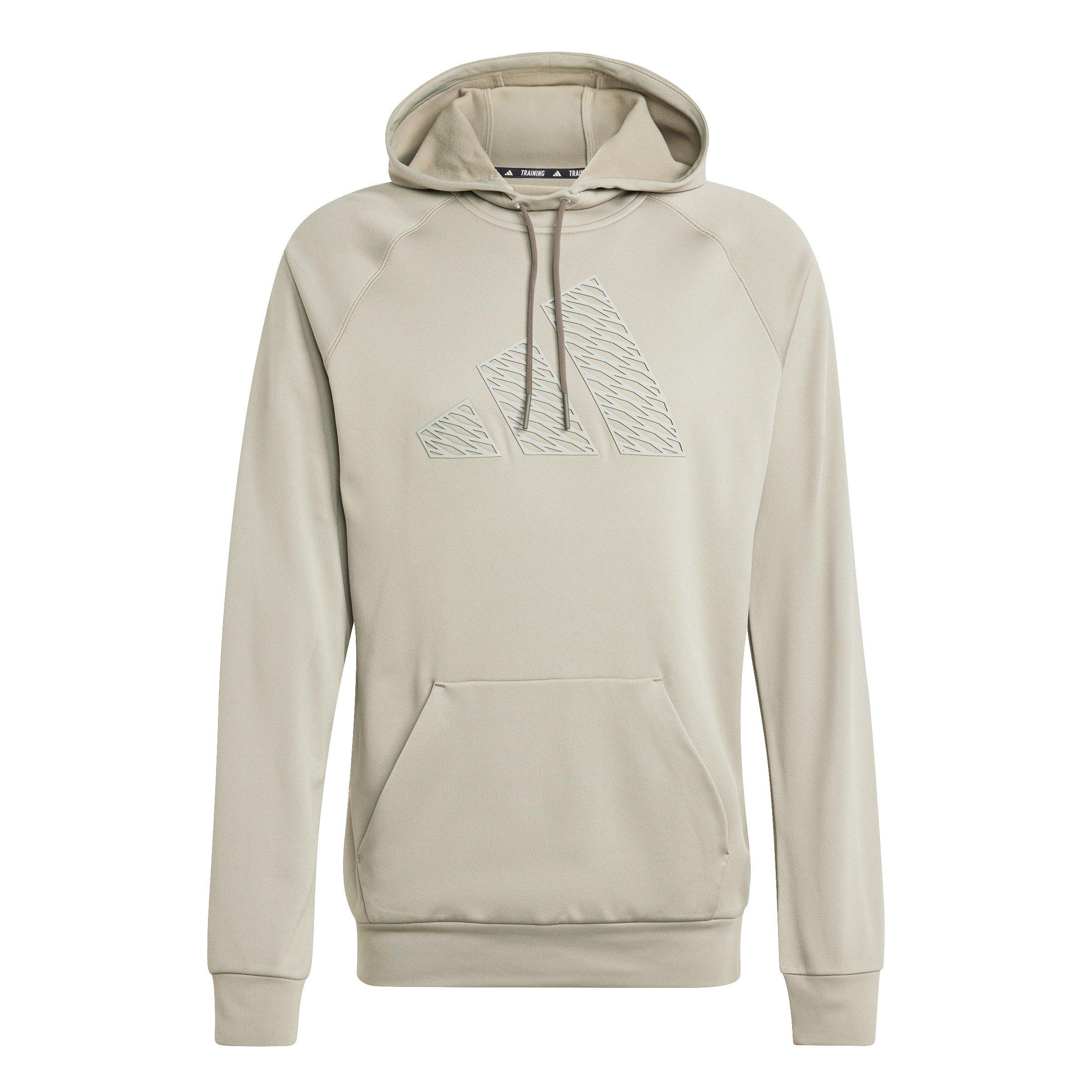 Zilveren Kiezel - adidas - Gg Bl Hd Hoody Mens - 1