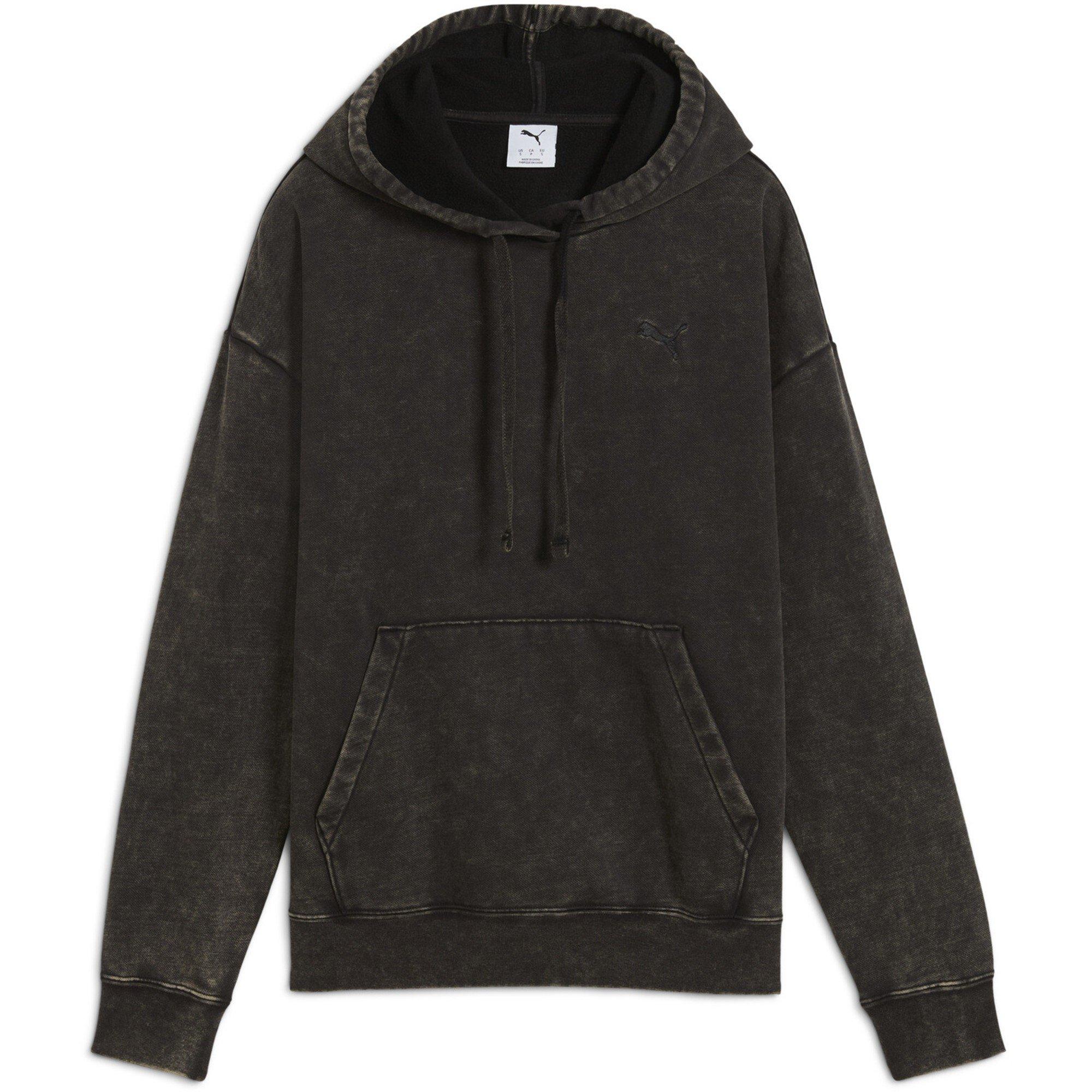 Crna - Puma - Men's Elevated Relaxed Wash Overhead Hoodie - 1