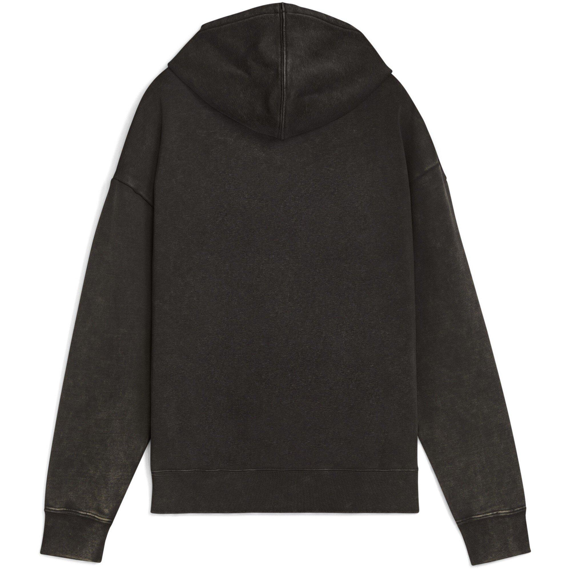 Schwarz - Puma - Men's Elevated Relaxed Wash Overhead Hoodie - 2