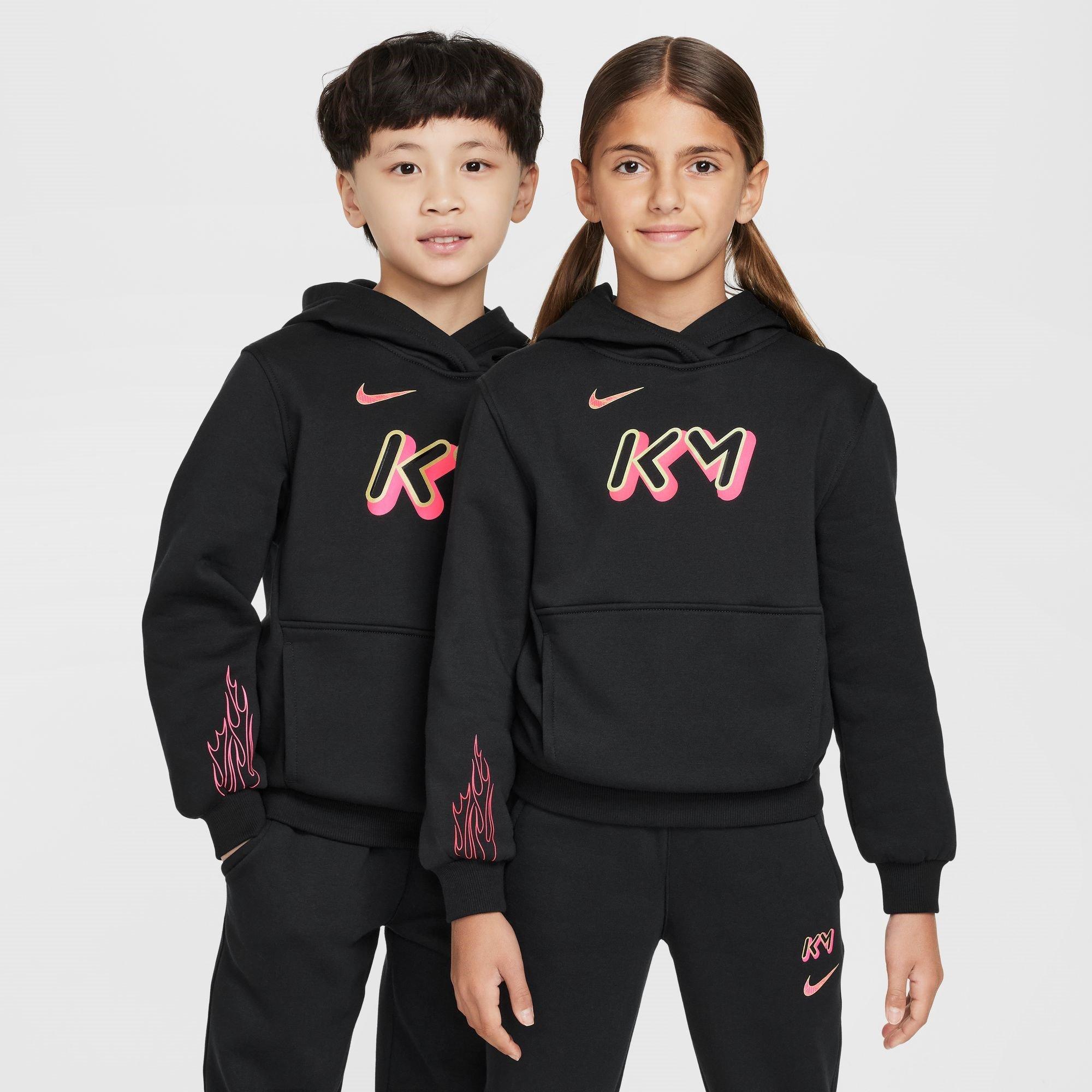 Nike  Kids Mbappe Hood - Black/Pink - 7-8 (S)