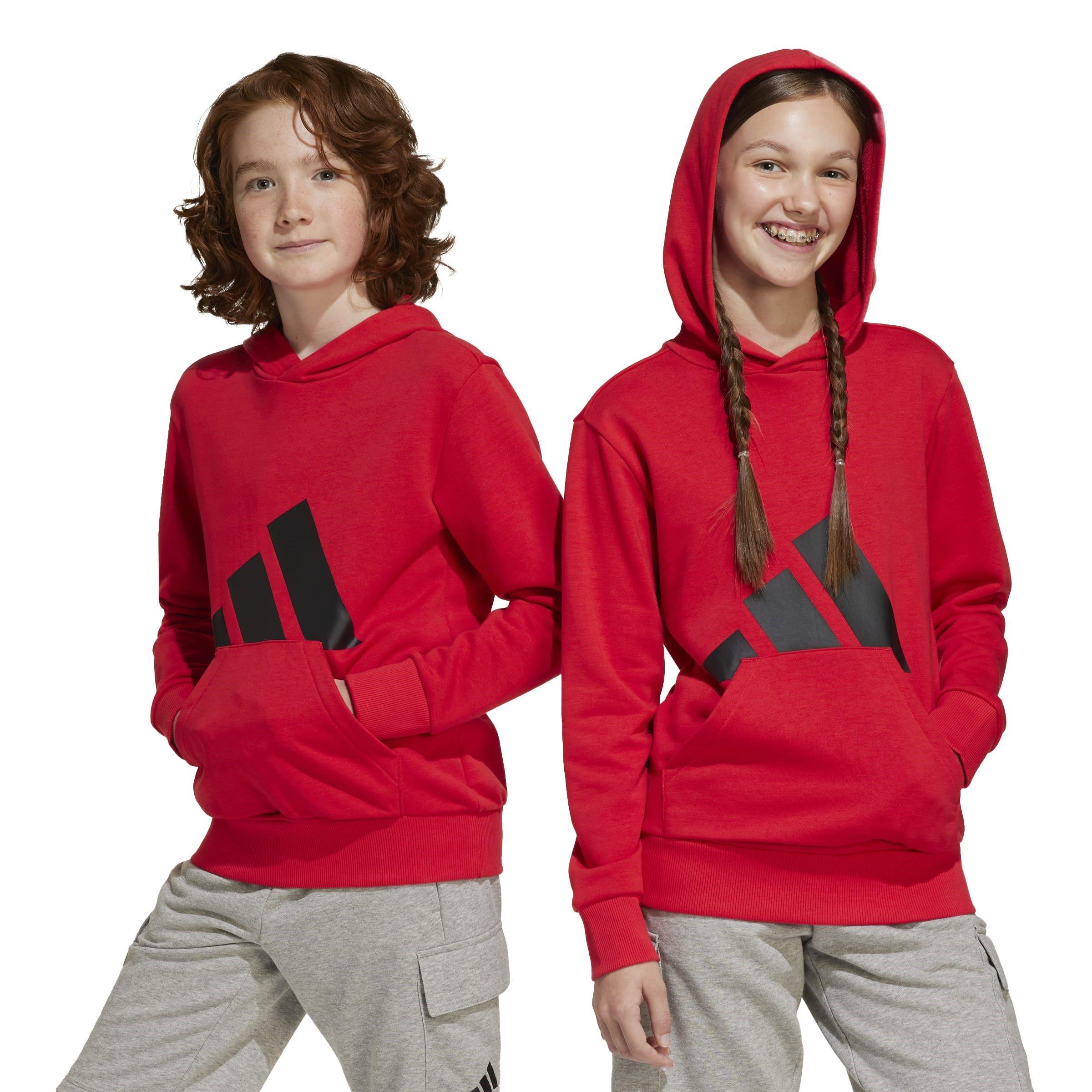 Red/Black - adidas - Essentials Hoodie Juniors - 2