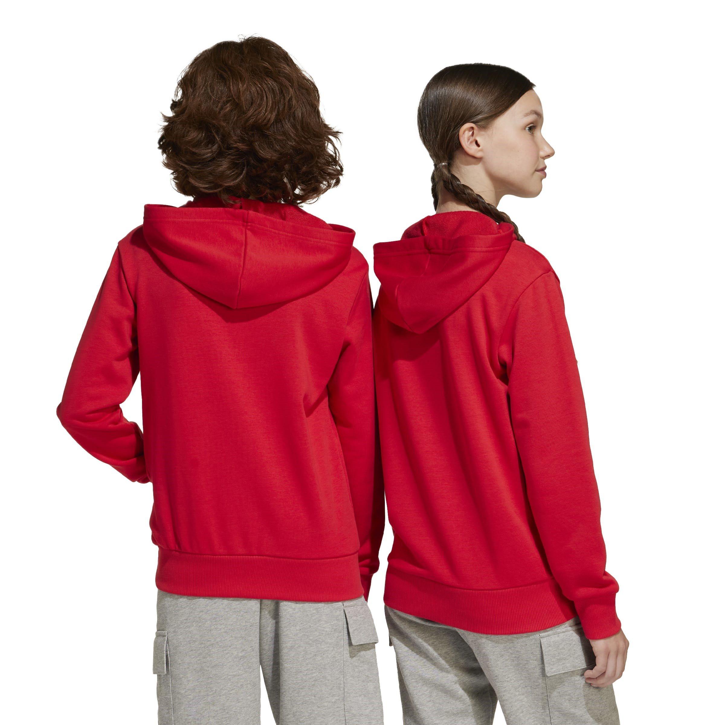 Red/Black - adidas - Essentials Hoodie Juniors - 3
