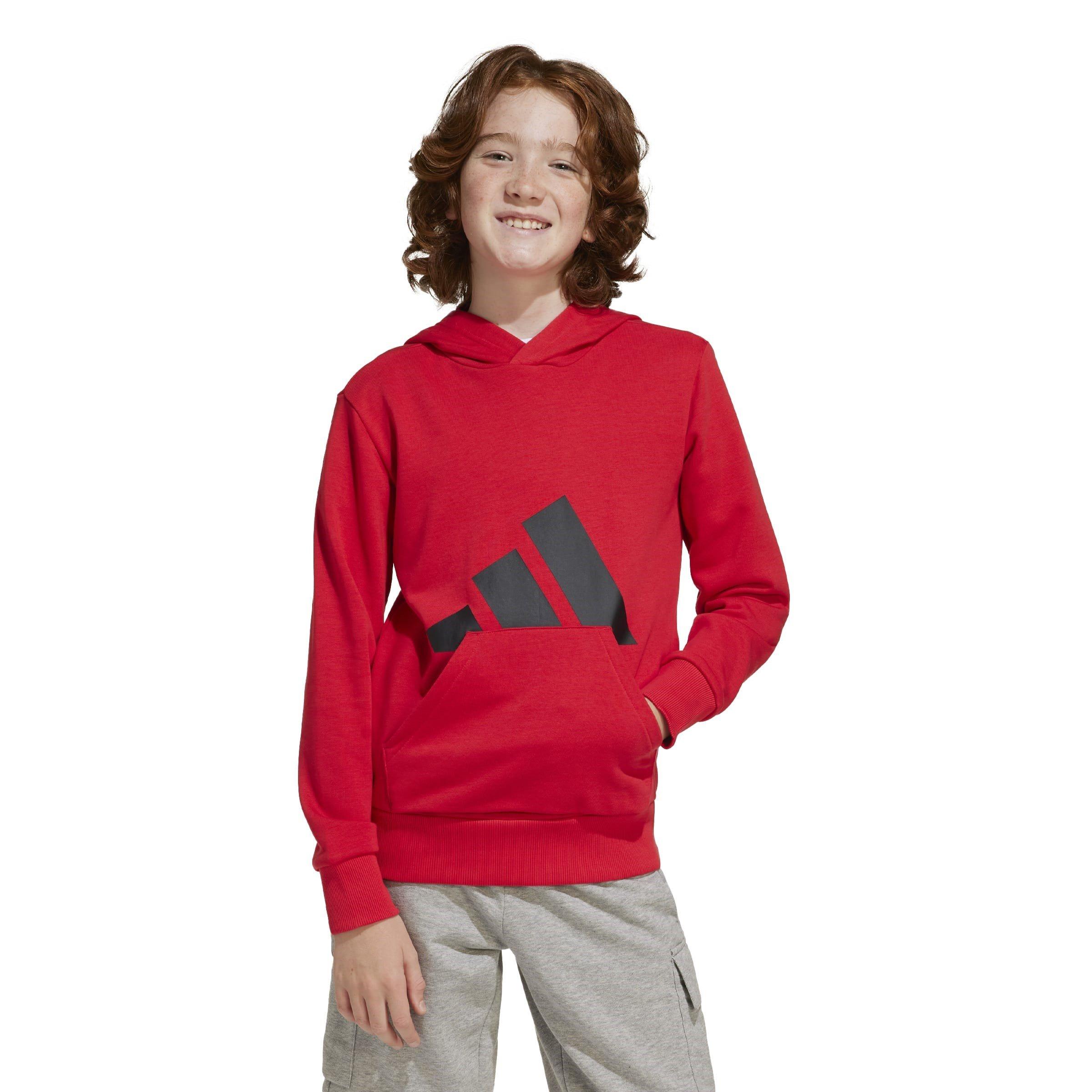 Red/Black - adidas - Essentials Hoodie Juniors - 4