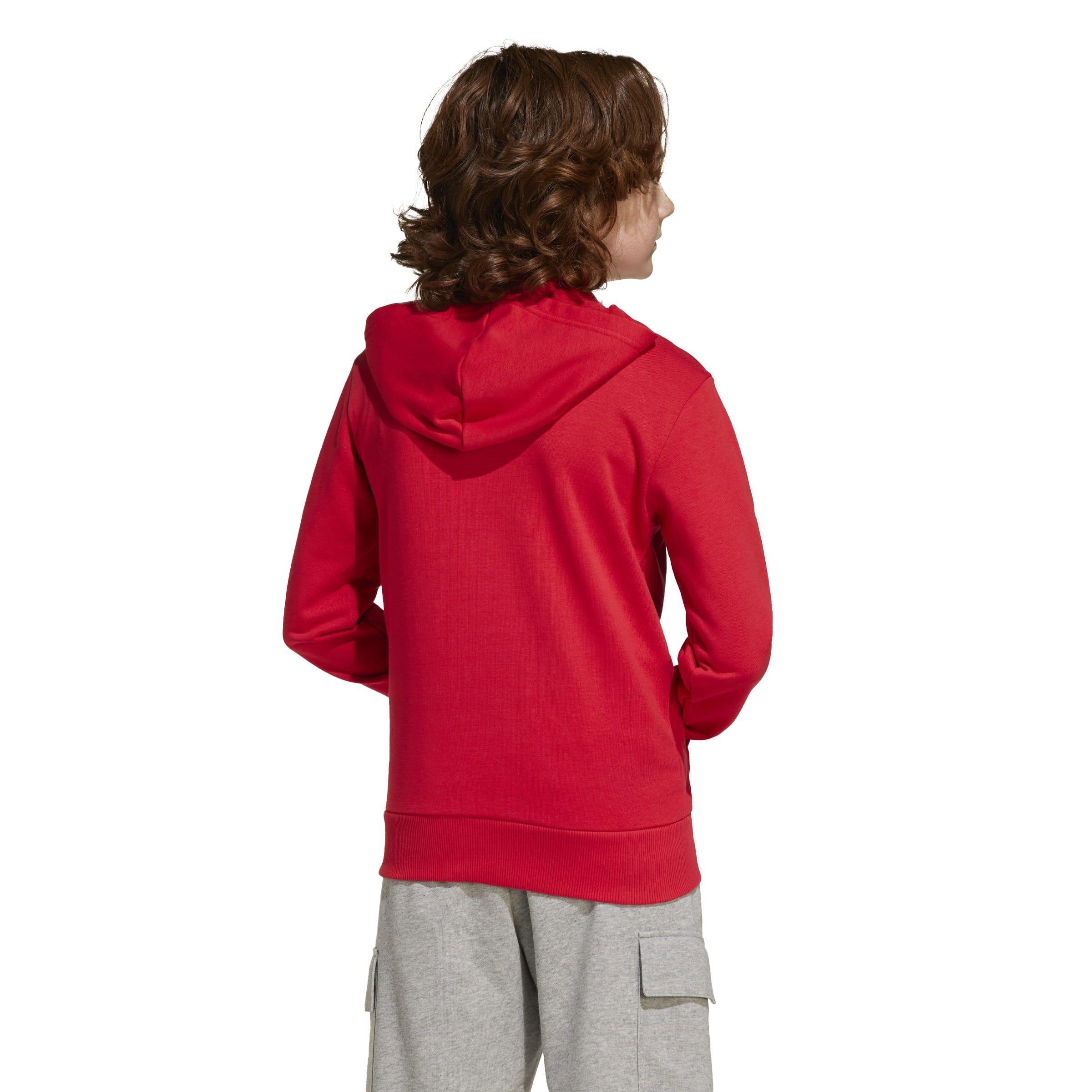 Red/Black - adidas - Essentials Hoodie Juniors - 5