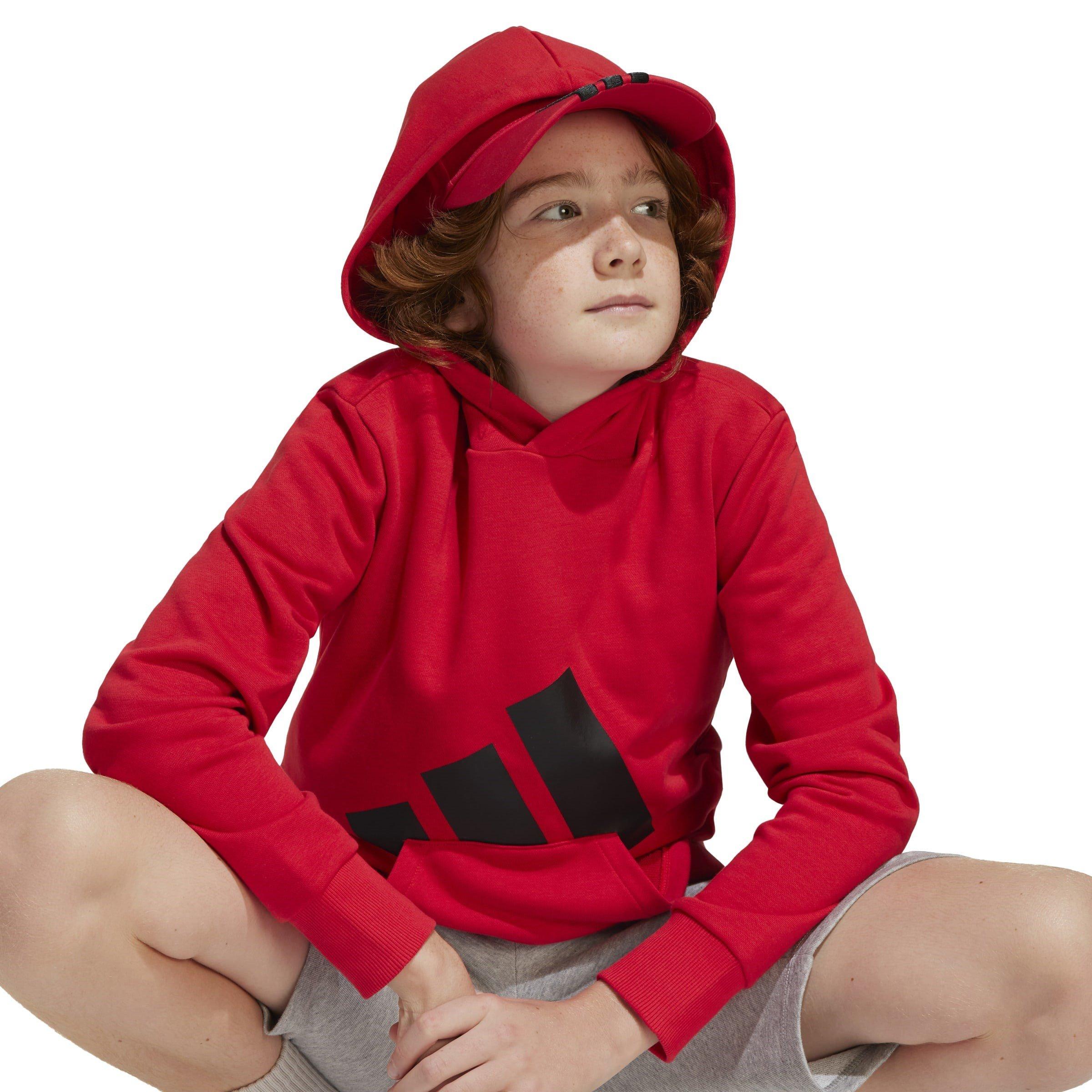Red/Black - adidas - Essentials Hoodie Juniors - 7