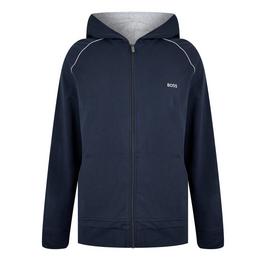 Boss Men's MixMatch Zipped Hoodie, Full-Zip Closure