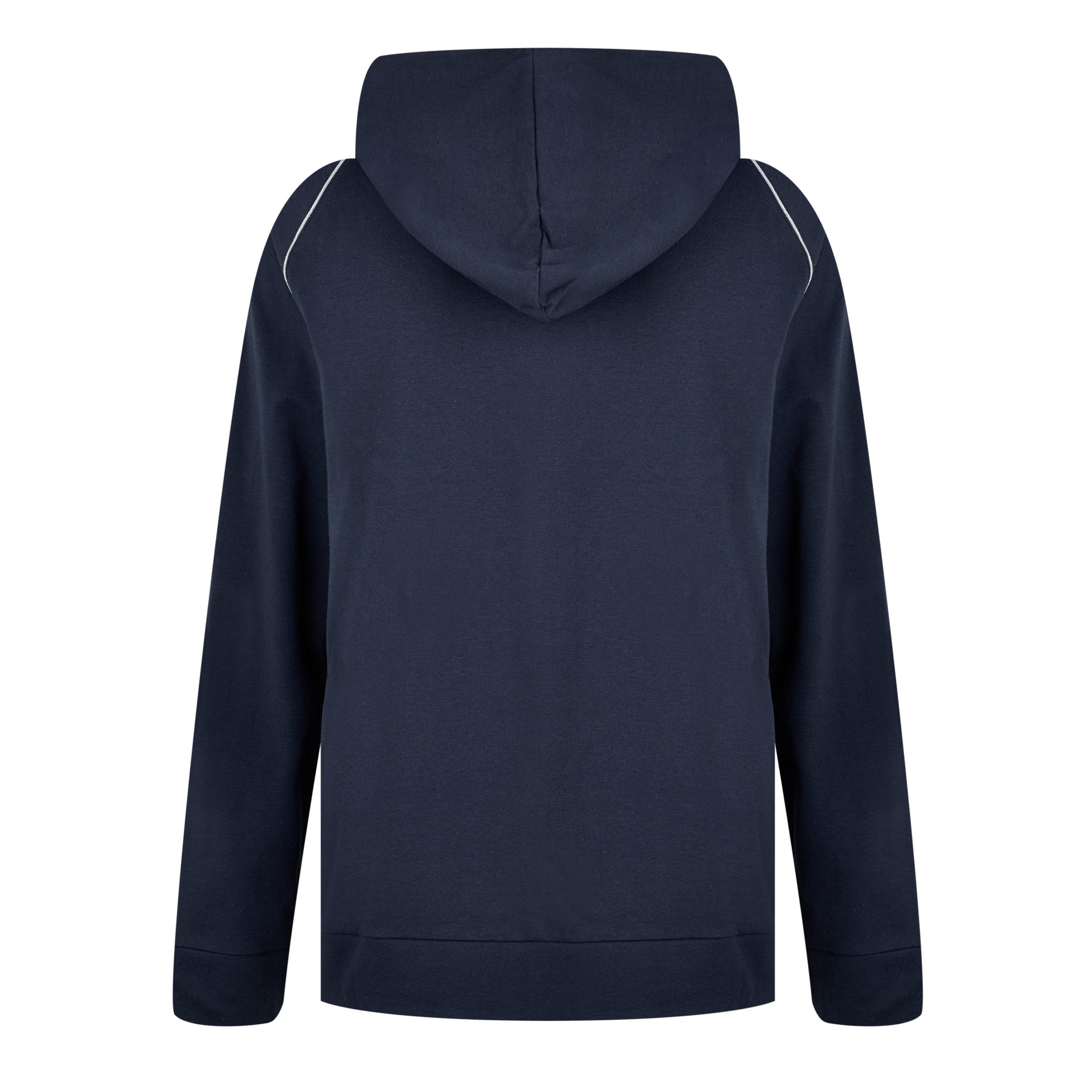 Dark Blue 403 - Boss - Men's MixMatch Zipped Hoodie, Full-Zip Closure - 8