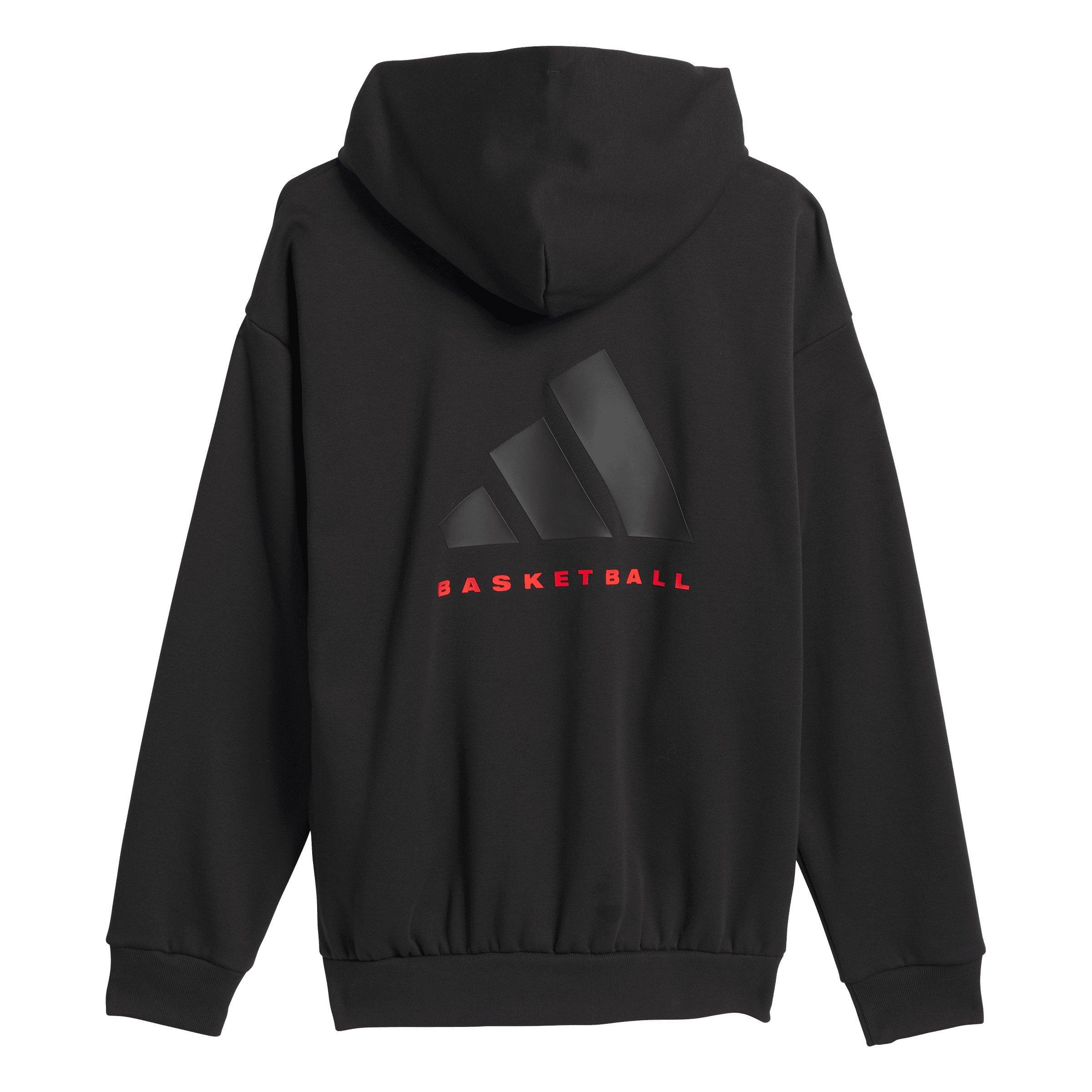 Zwart - adidas - One Fl Hoody Unisex Adults - 2