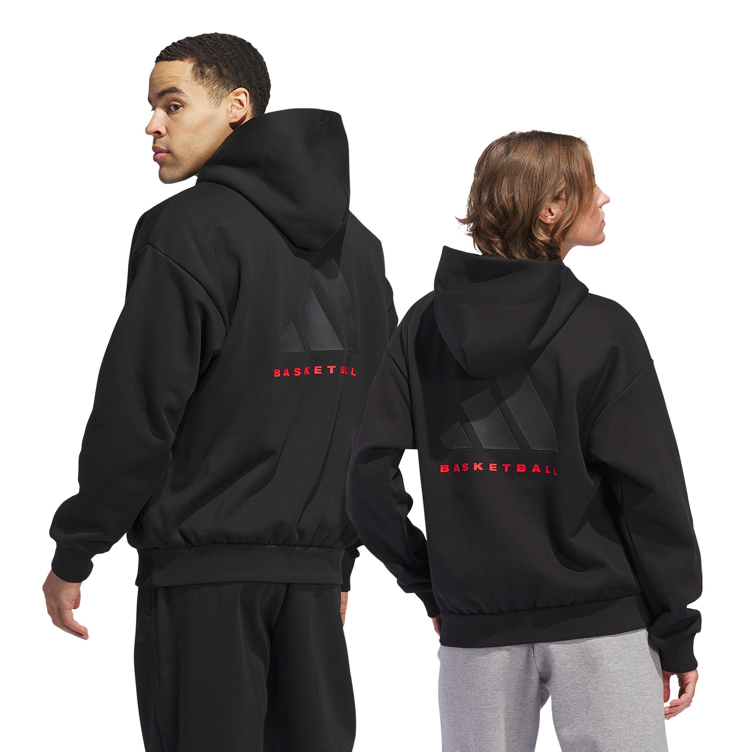 Zwart - adidas - One Fl Hoody Unisex Adults - 4