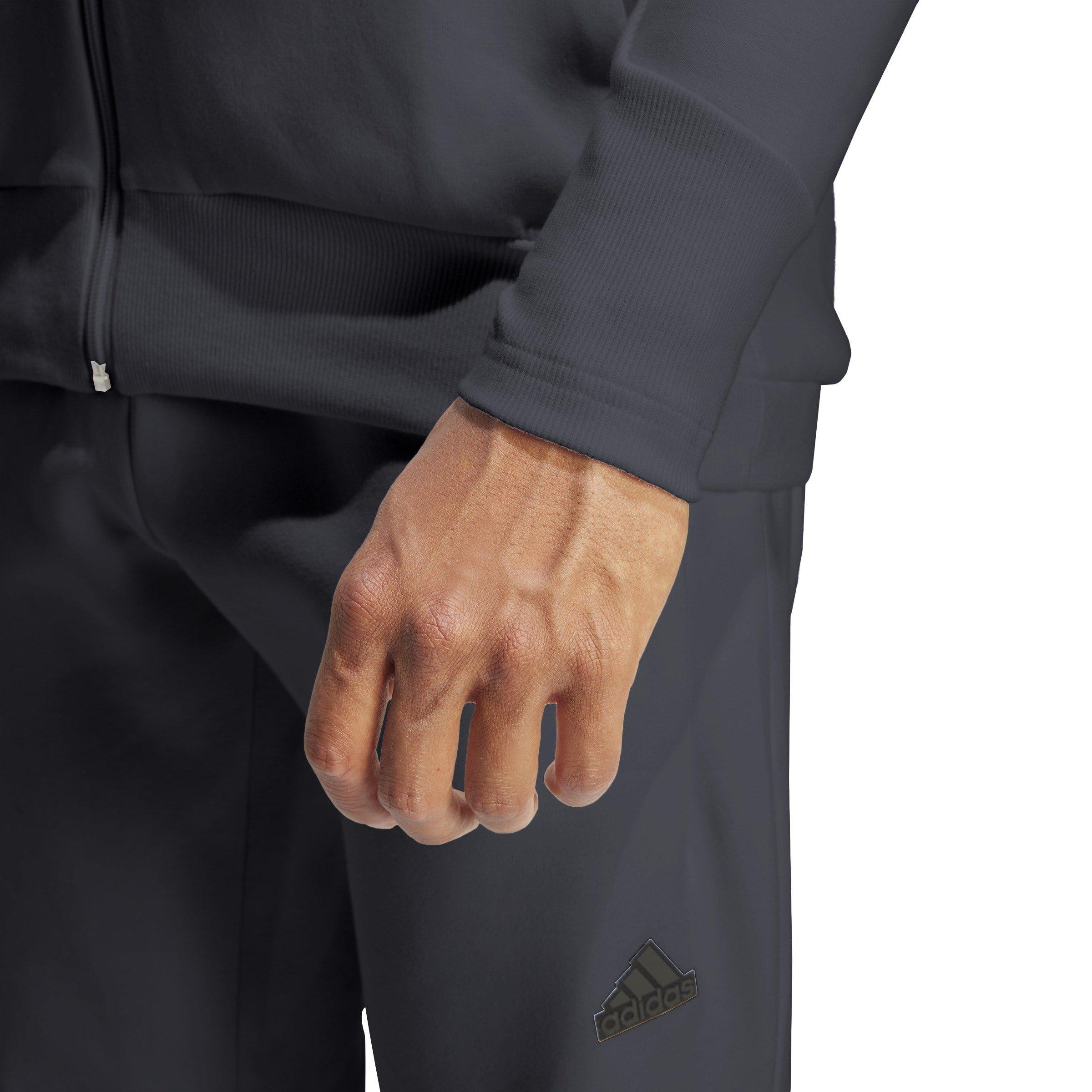 Black - adidas - Men's Z.N.E. Full-Zip Hoodie - 7