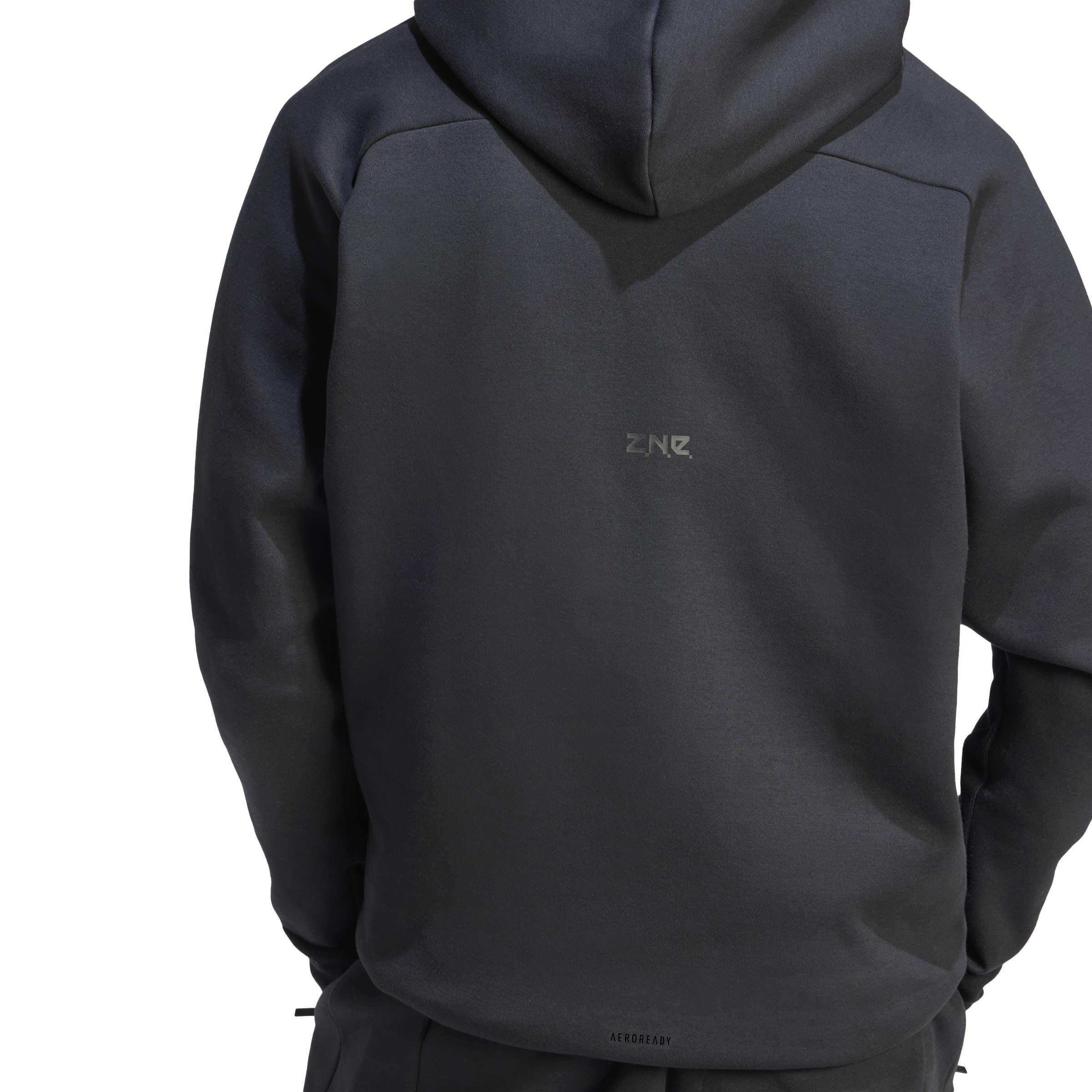 Black - adidas - Men's Z.N.E. Full-Zip Hoodie - 8