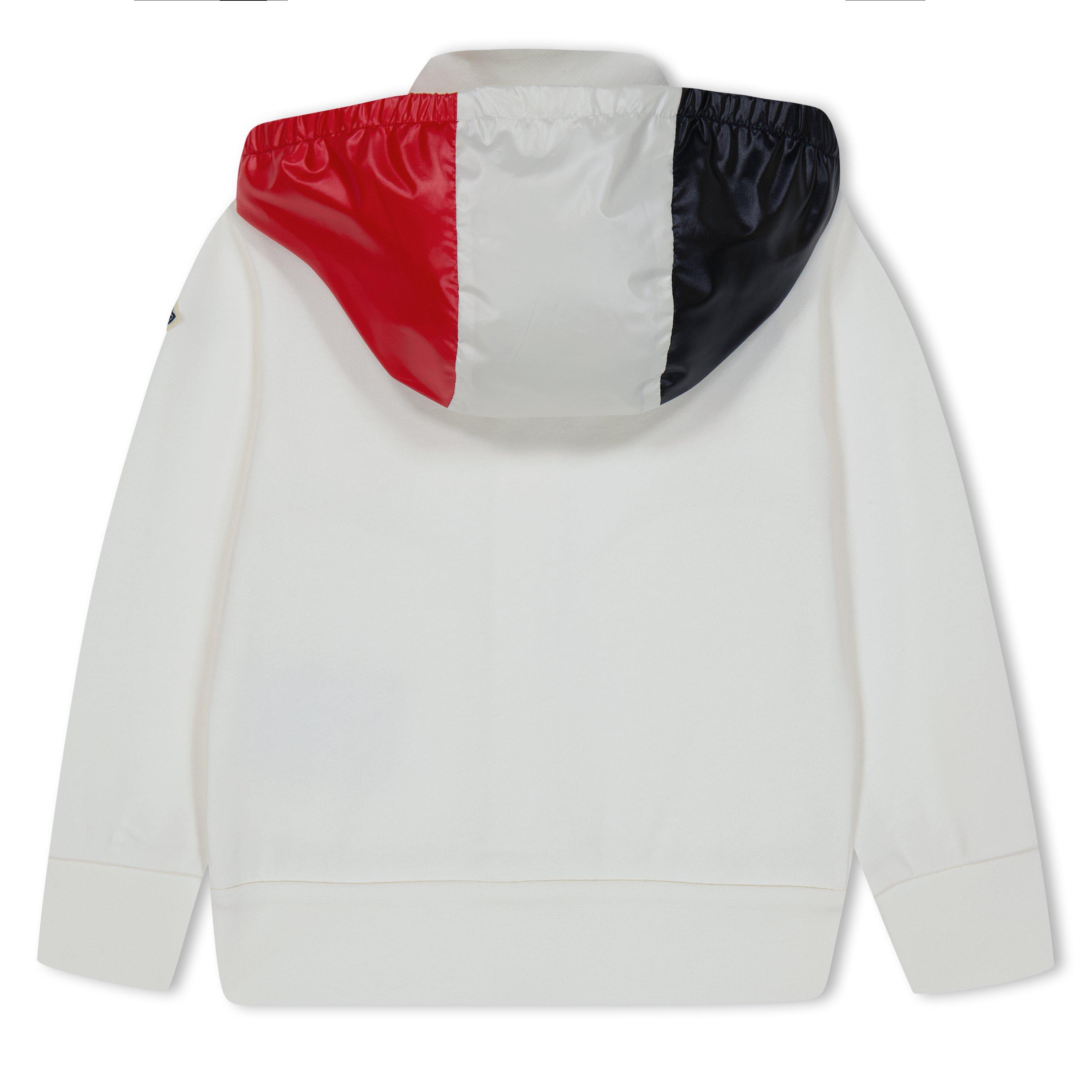 White 034 - Moncler - Zip-Up Hoodie Junior - 2