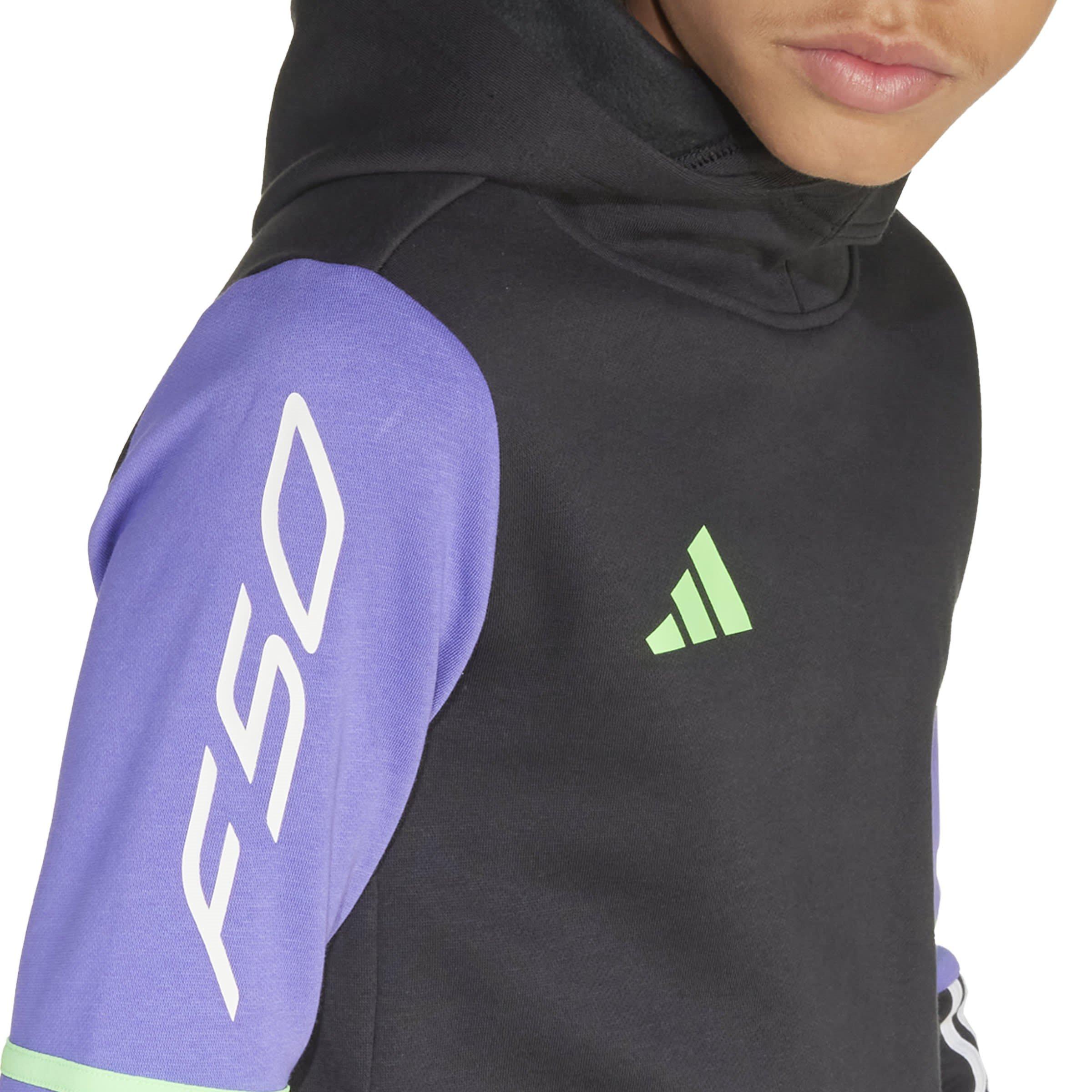 Black/Purple - adidas - F50 Training Hoodie Juniors - 8