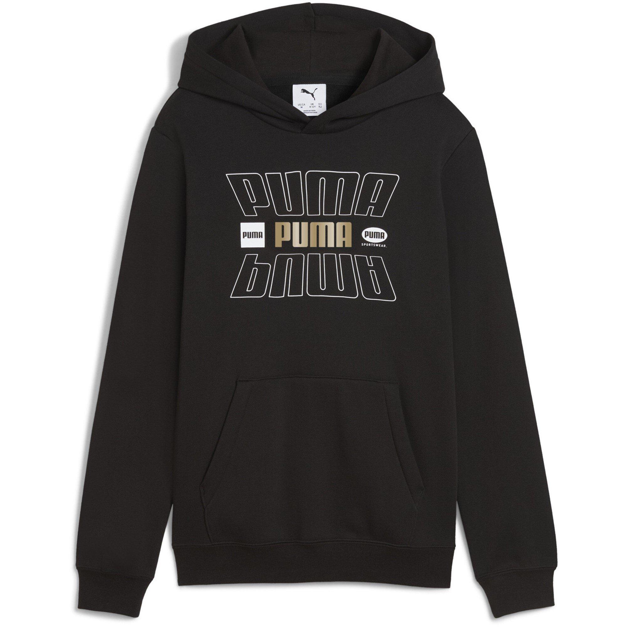 Lab Black - Puma - Kids' Pull Over Hoodie - 1