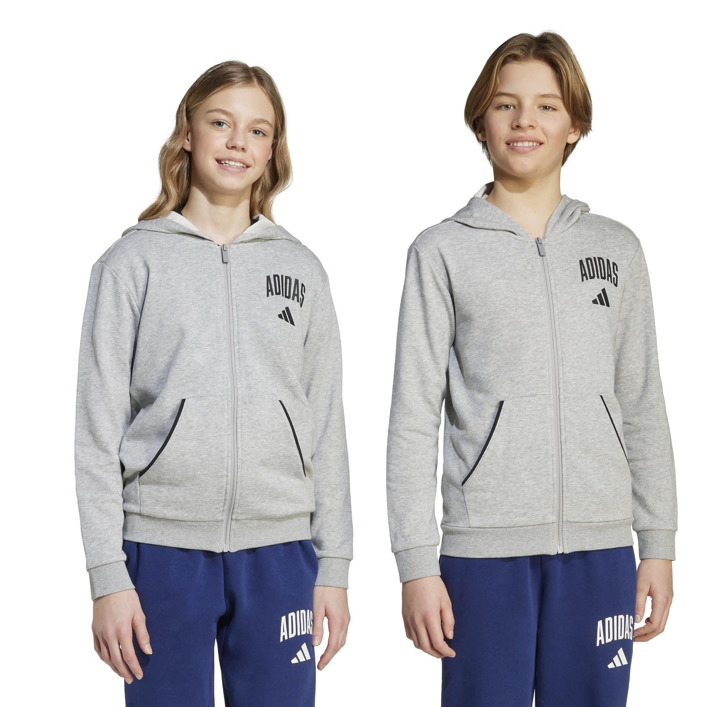 Grey/Black - adidas - Unisex Kids' Hoodie - 2