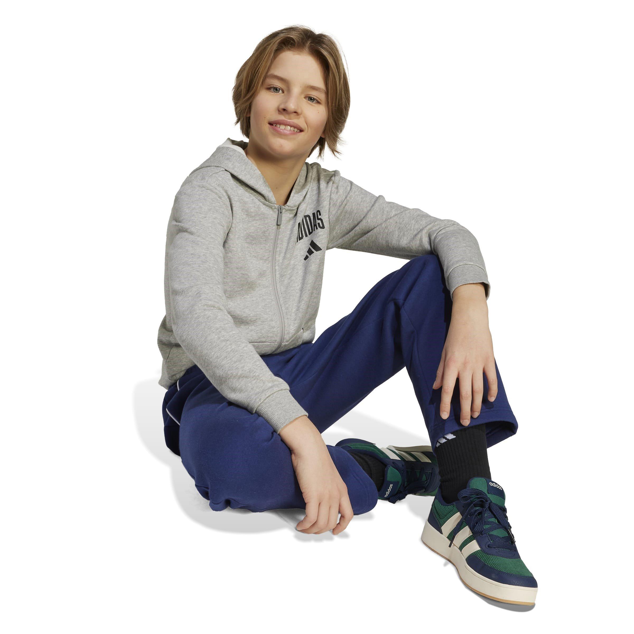 Grey/Black - adidas - Unisex Kids' Hoodie - 8