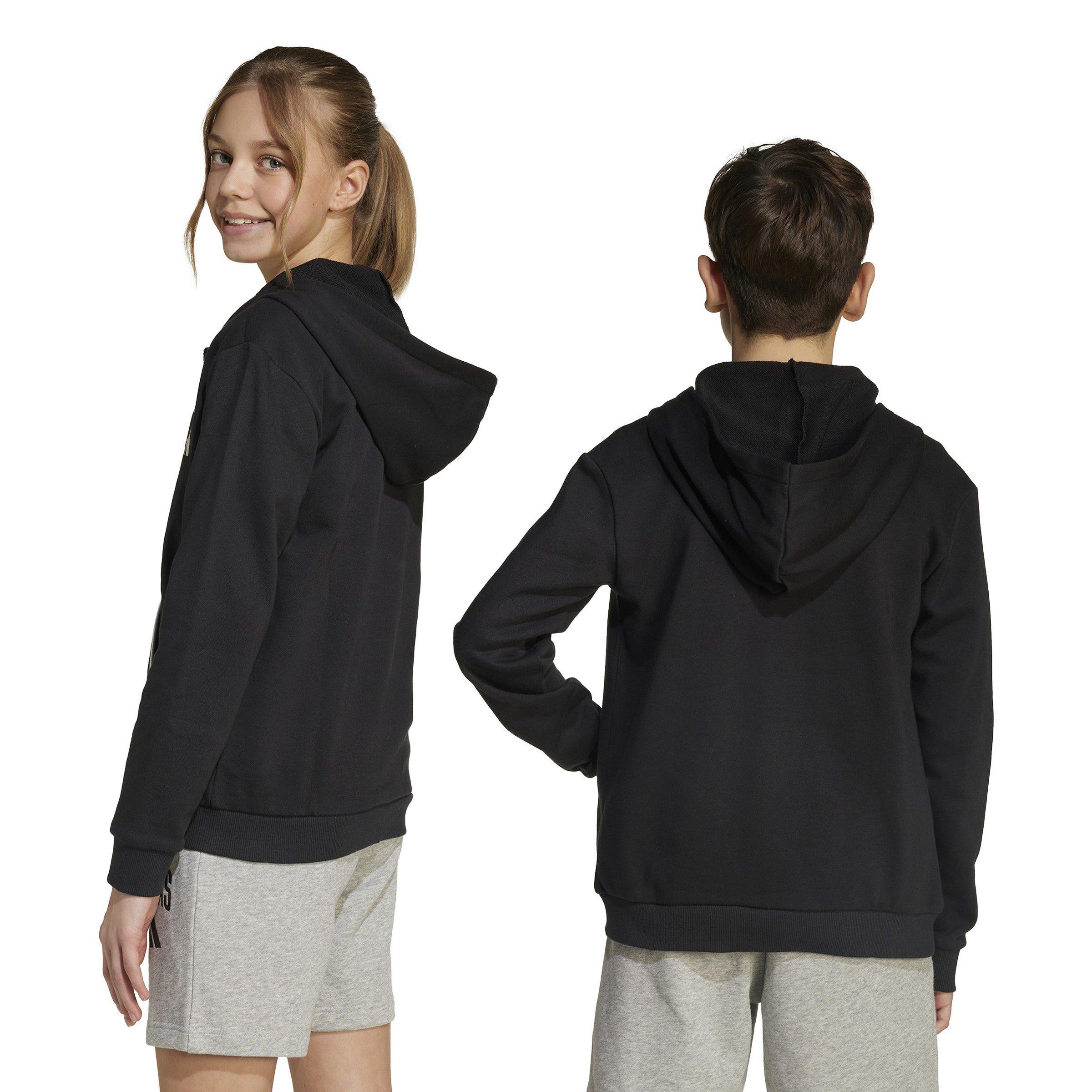 Black/White - adidas - Kids' Hoodie - 3
