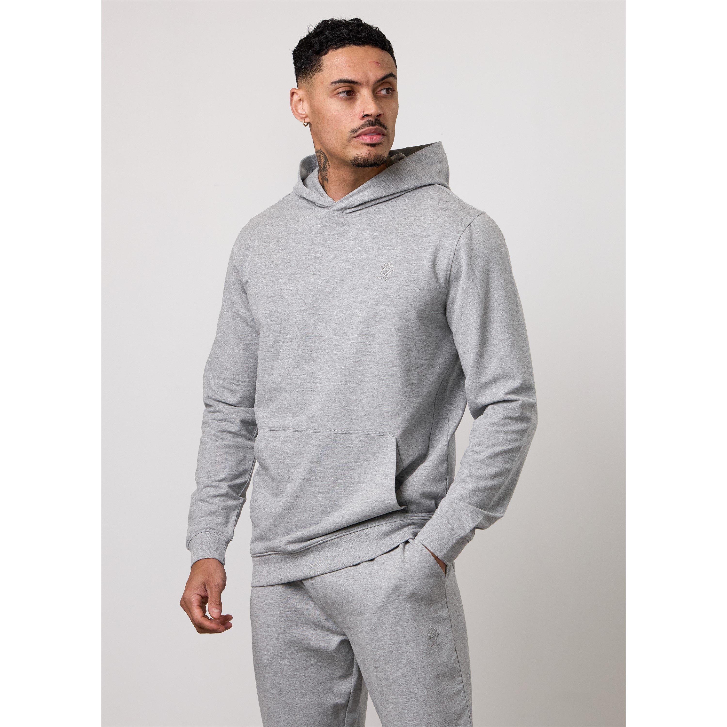 Grey Marl - Gym King - Gym King Victory Loopback Hood - Black - 3