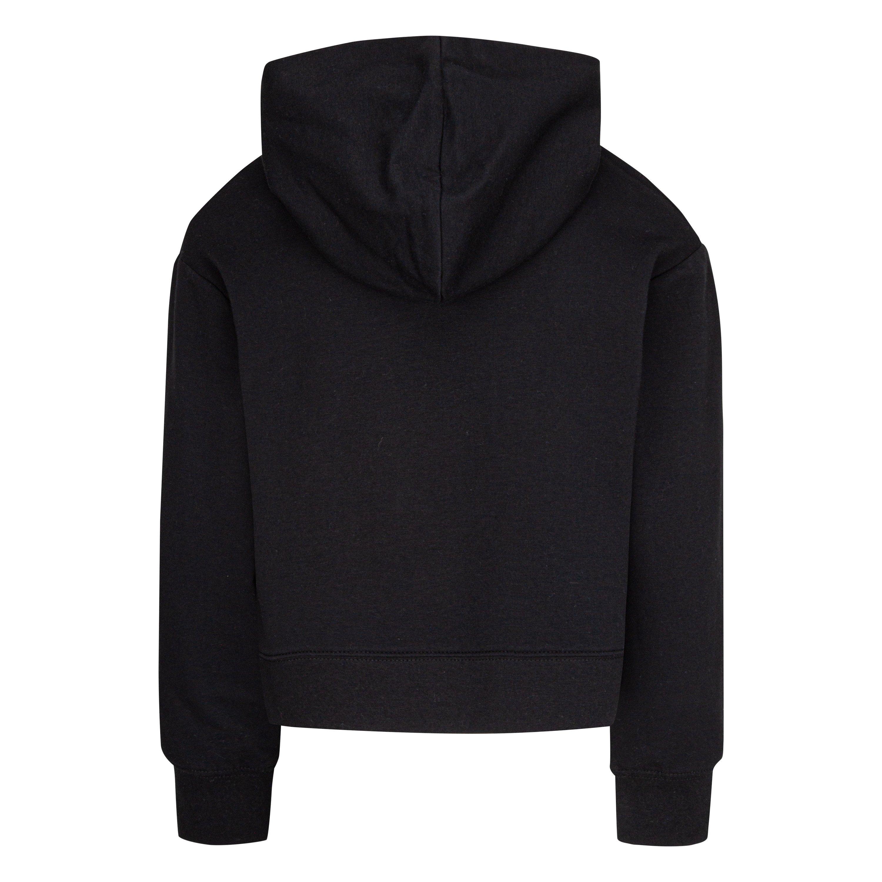 Black/White SL - Air Jordan - Cropped Hoodie - 8
