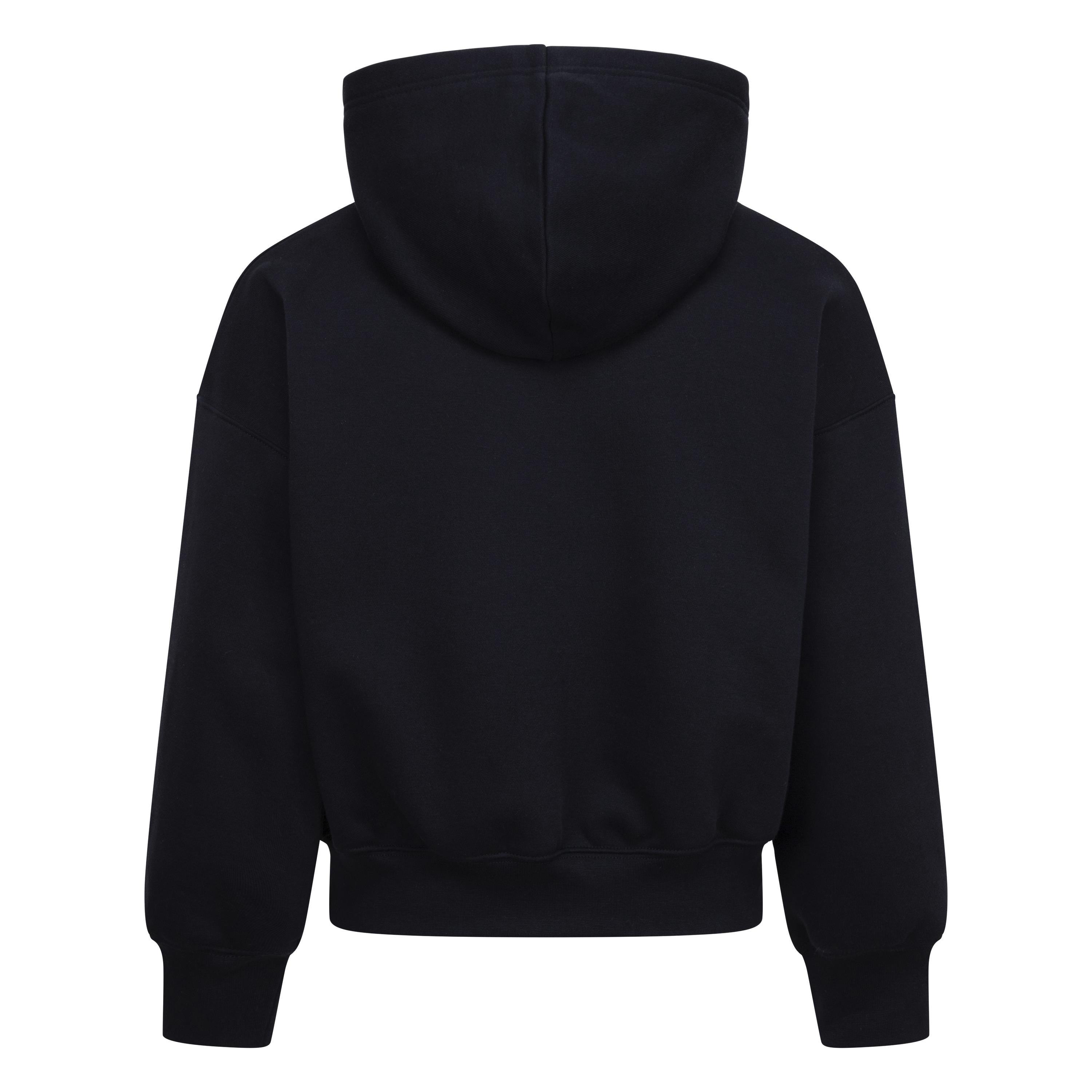 Black/White SL - Air Jordan - Cropped Hoodie - 6