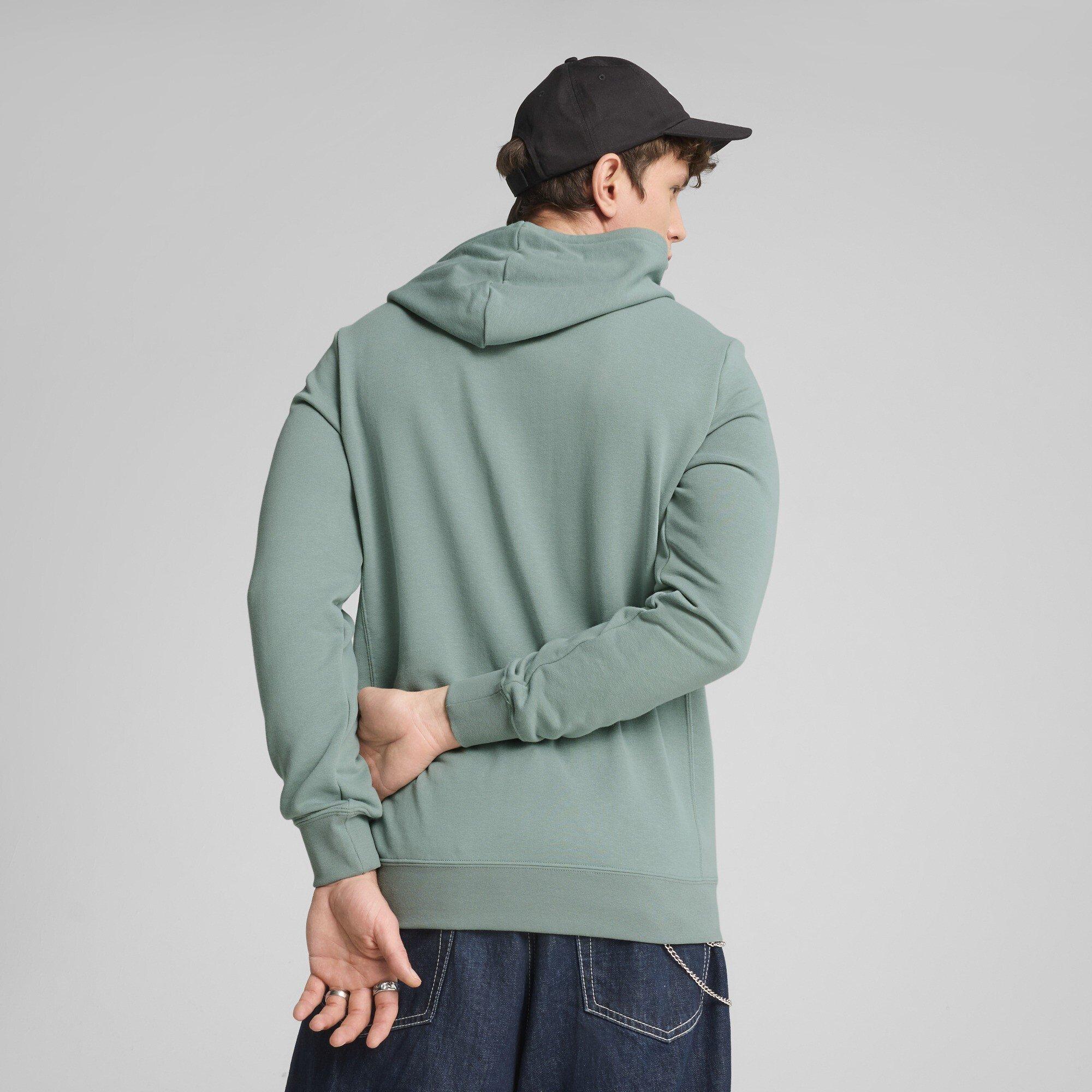 Grey/White - Puma - Class Hoodie Sn99 - 4