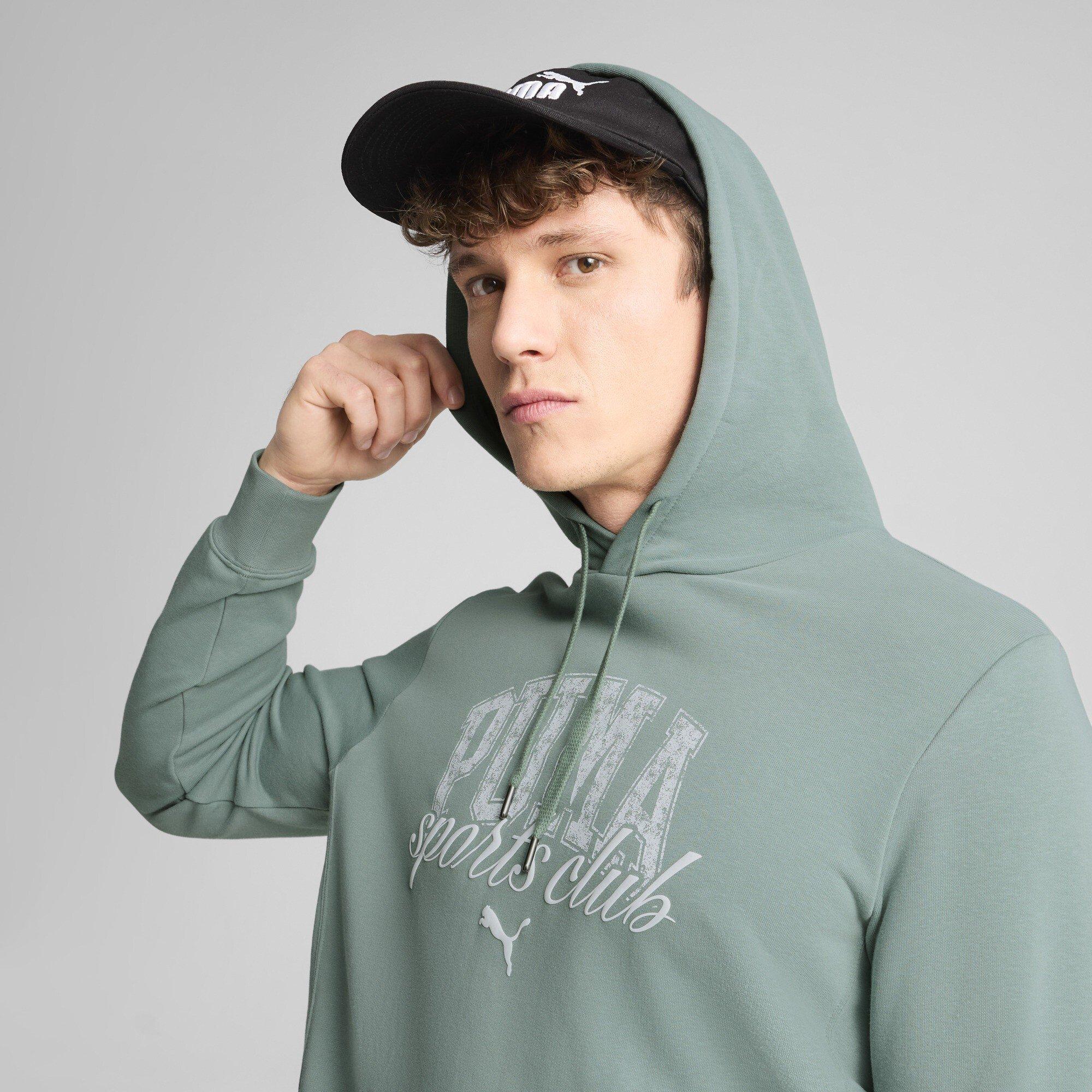 Grey/White - Puma - Class Hoodie Sn99 - 5