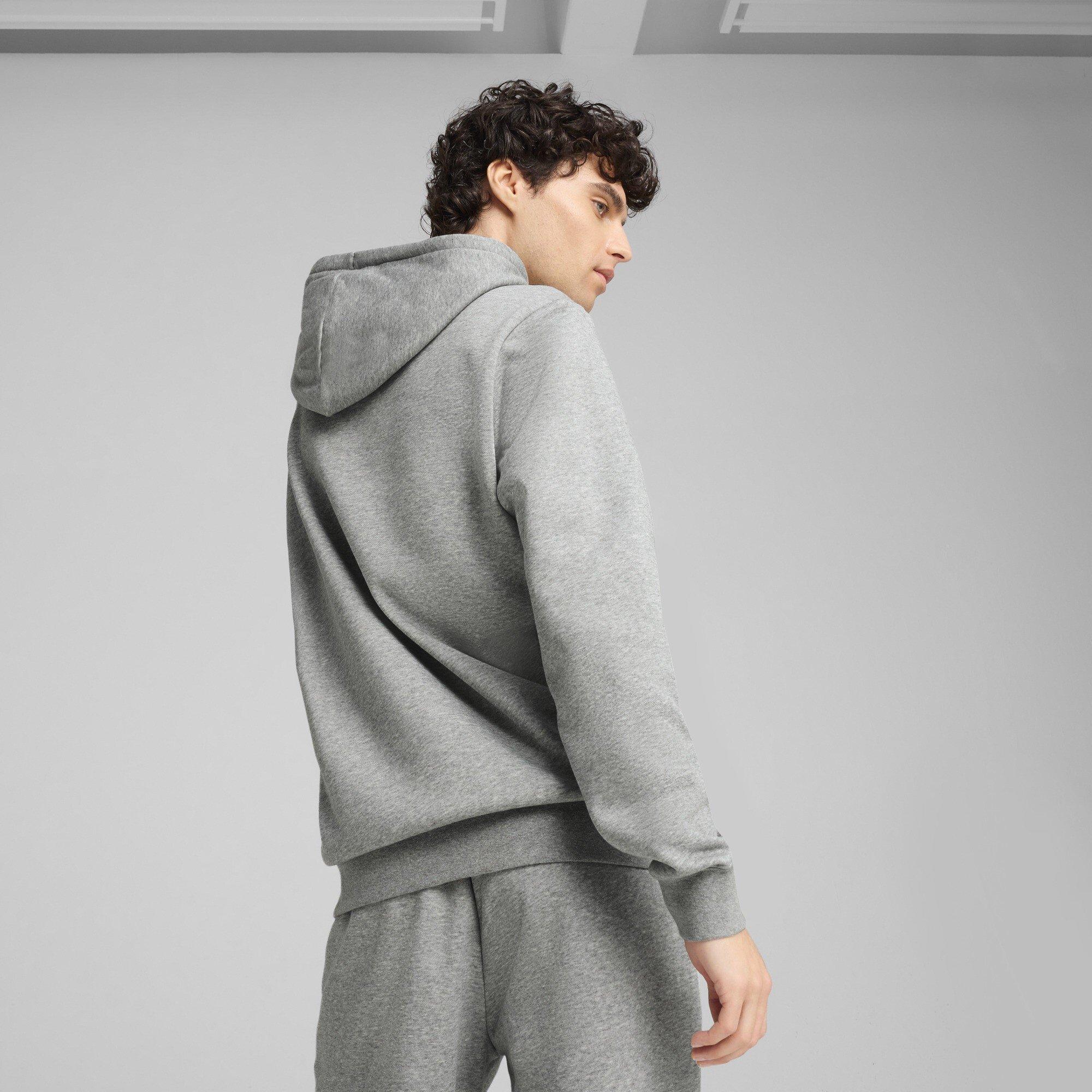 Med Gry Heat - Puma - Men's Overhead Hoodie - 4