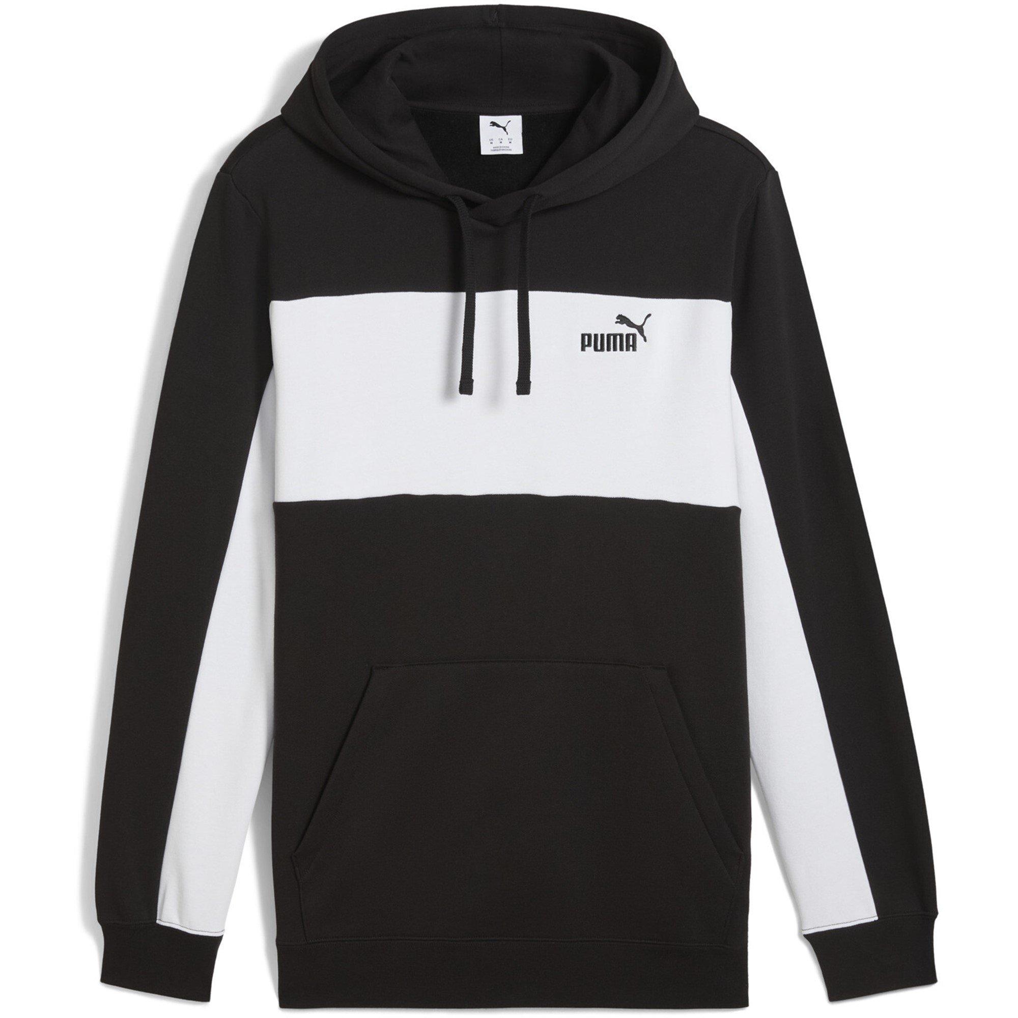 Puma Men's Ess Block Hoodie - Black Puma Black - XL