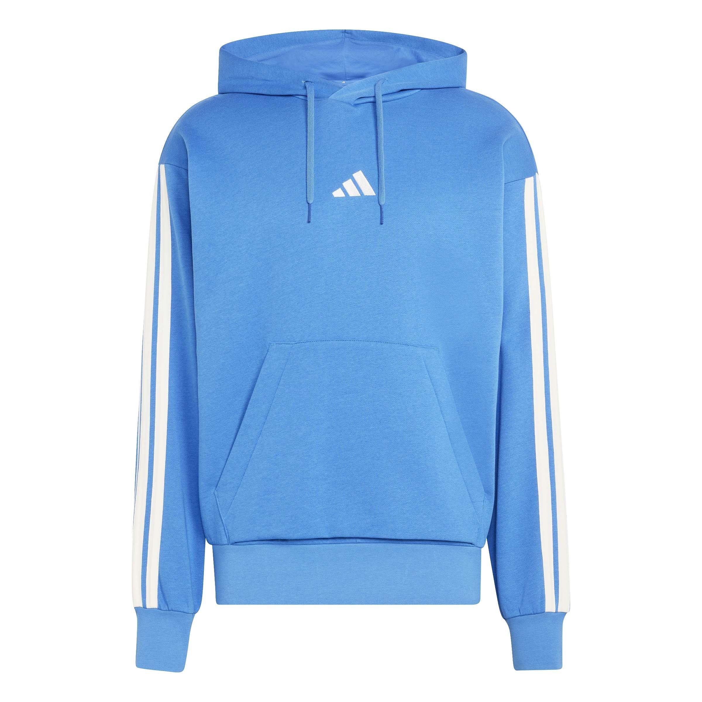 мъжко 's 3-Stripes Fleece Over the Head Hoodie