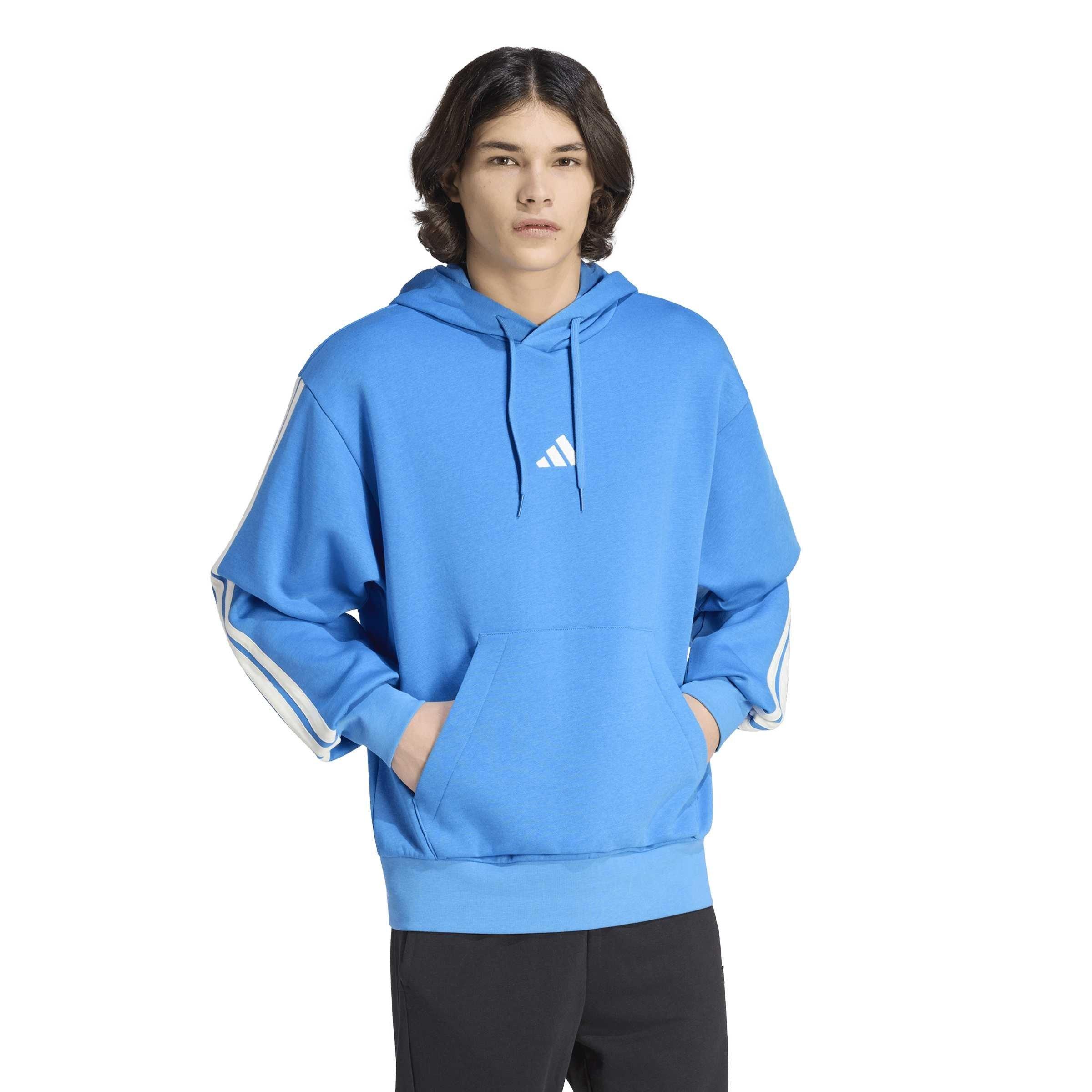 Ray Blue/Off Wh - adidas - Adidas M 3S Fl Hd Sn99 - 2