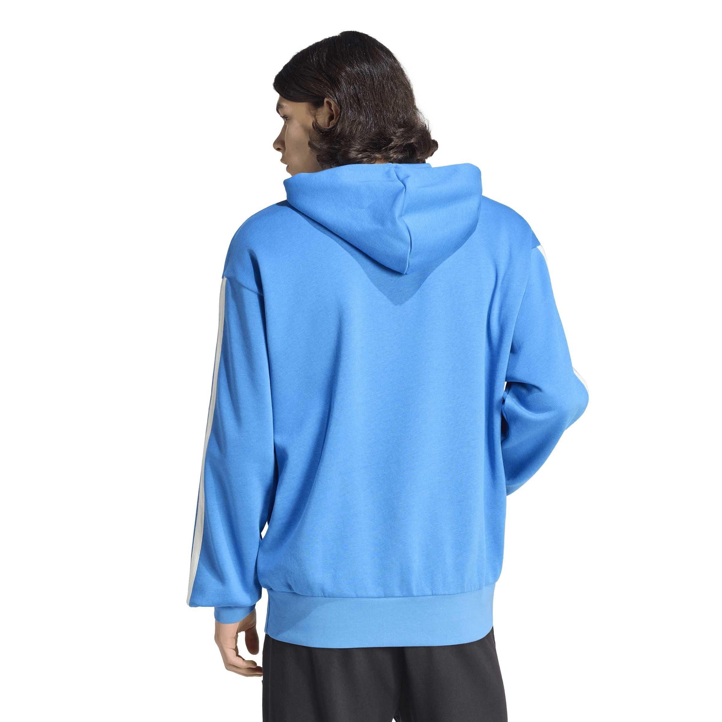 Ray Blue/Off Wh - adidas - Adidas M 3S Fl Hd Sn99 - 3