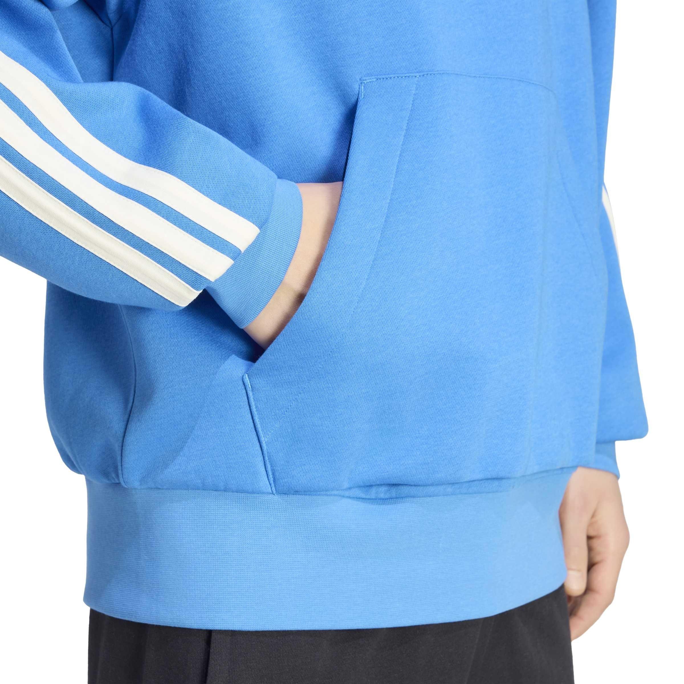 Ray Blue/Off Wh - adidas - Adidas M 3S Fl Hd Sn99 - 5