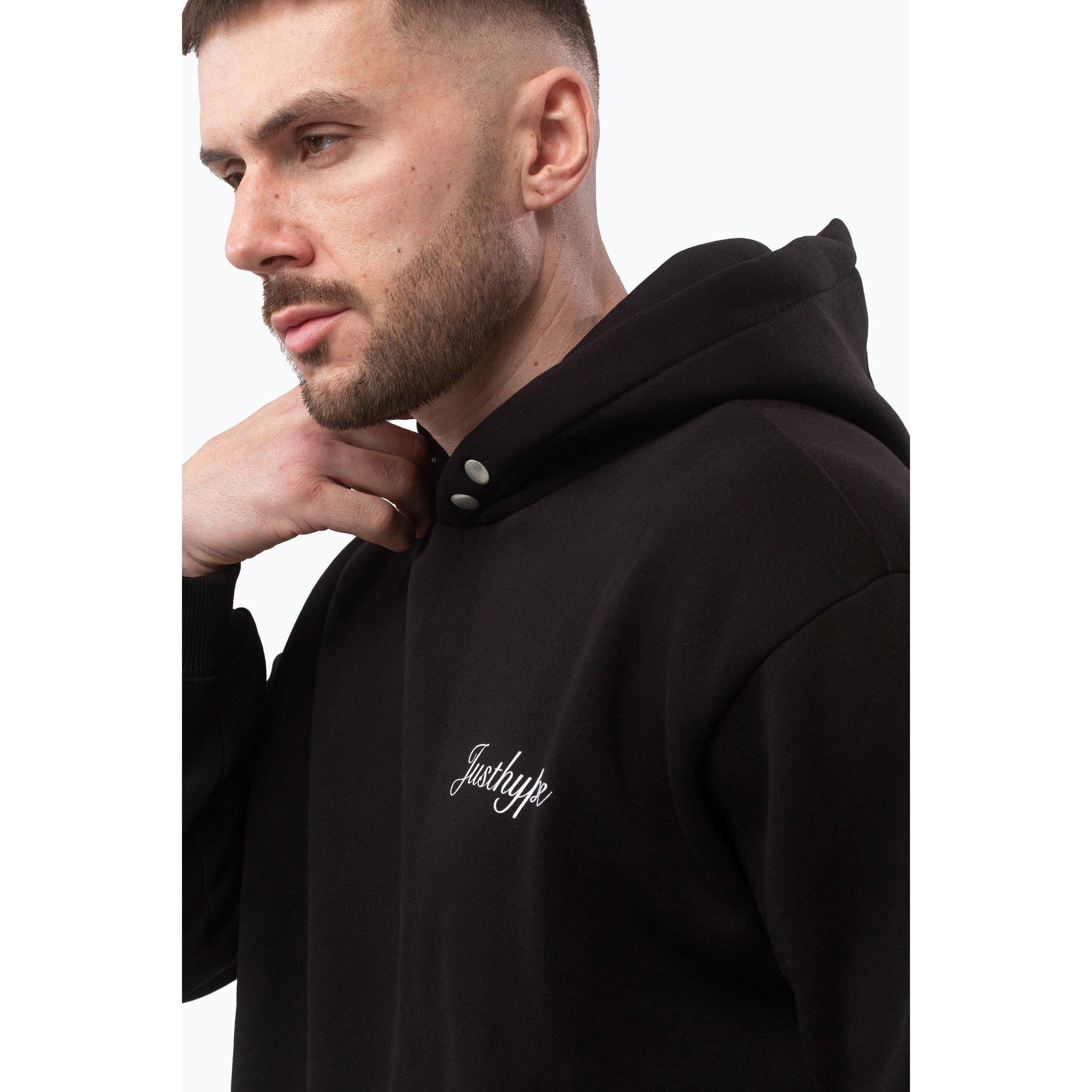 Schwarz - Hype - Oval Hoodie - 5