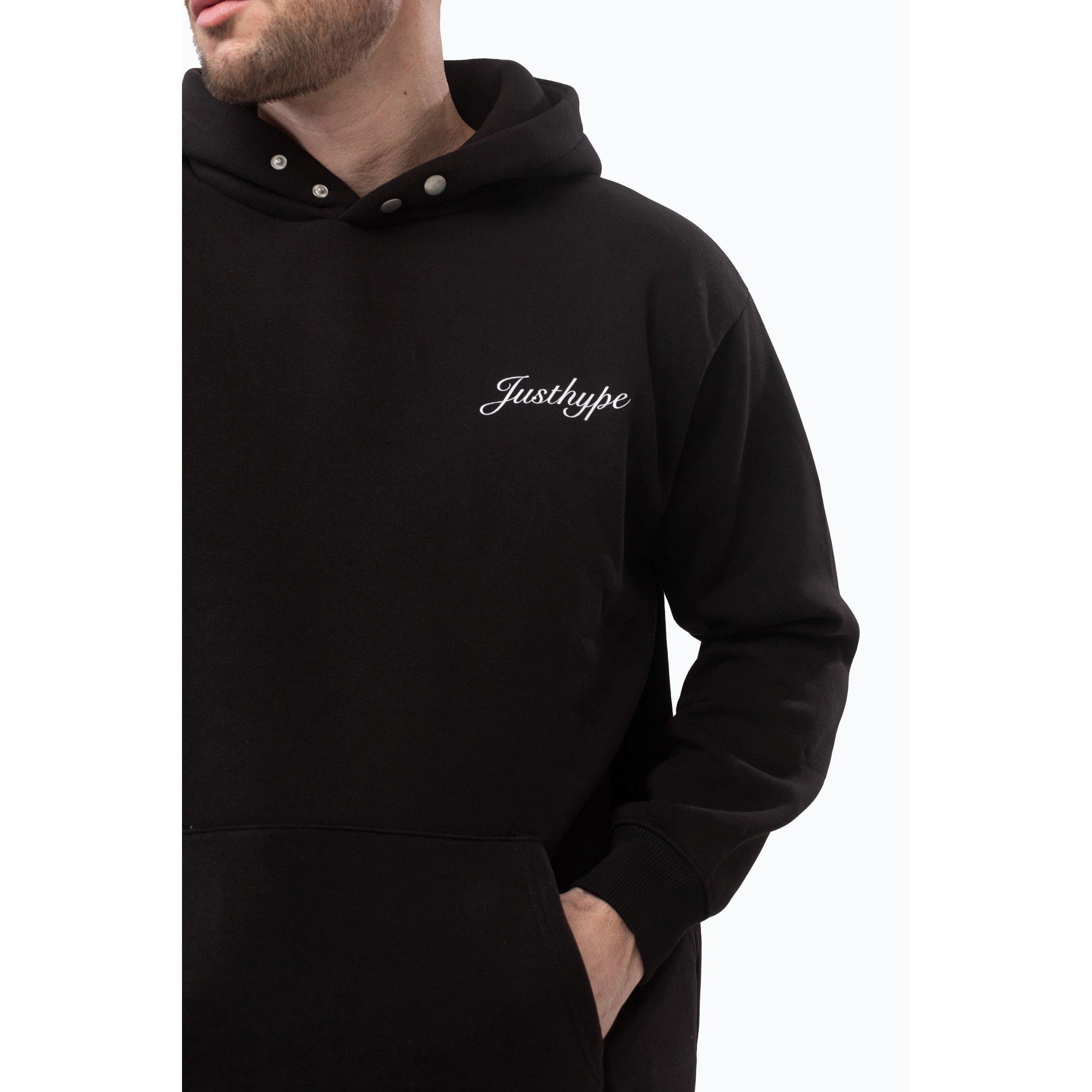 Schwarz - Hype - Oval Hoodie - 6