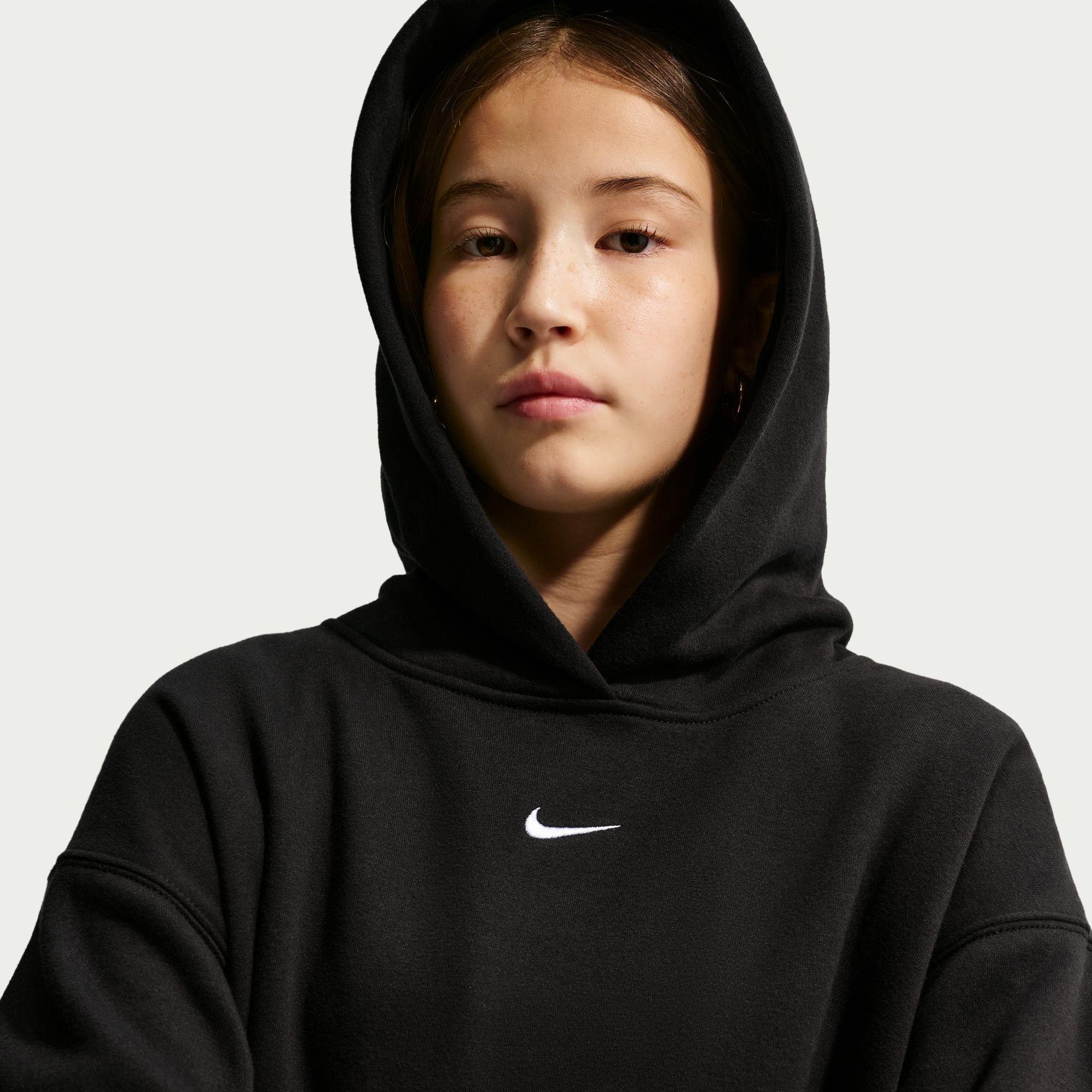 Preto - Nike - Kids' Studio Over the Head Hoodie - 3