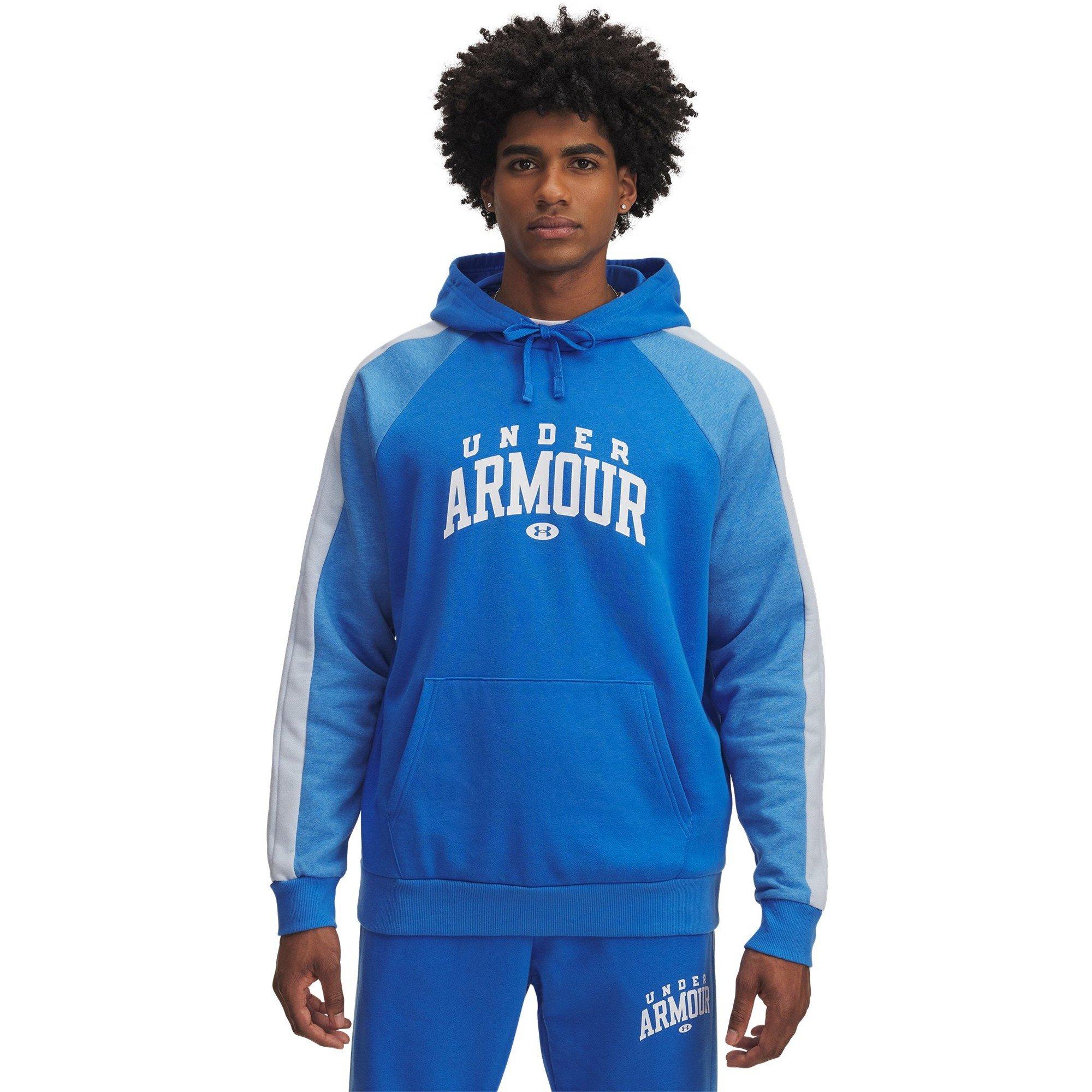 Under Armour Men's Ua Rival Flc Cb Hood - Blue - M